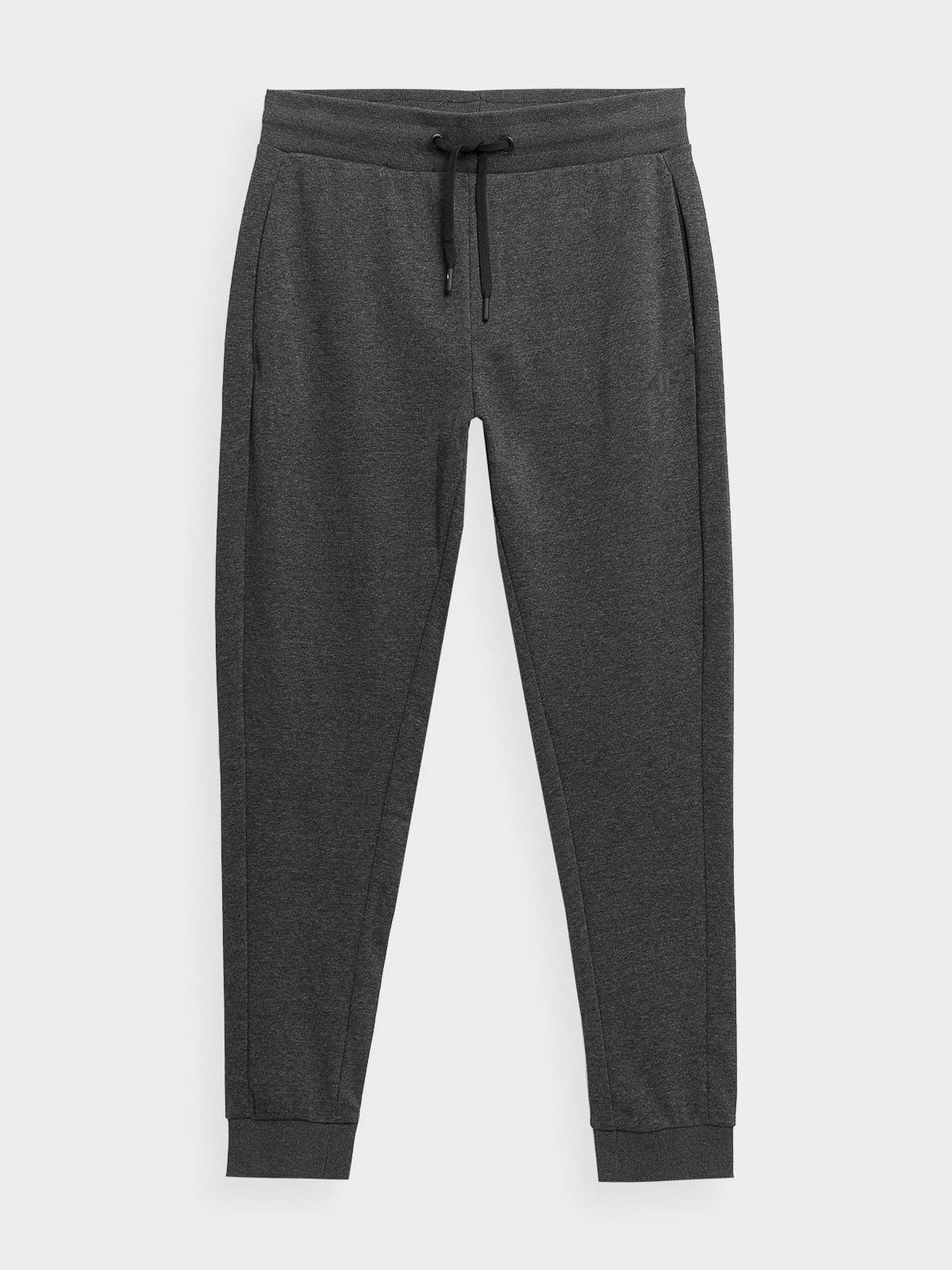 4F 4FSS23TTROM223 DARK GREY MELANGE Pánské tepláky US M 4FSS23TTROM223 DARK GREY MEL