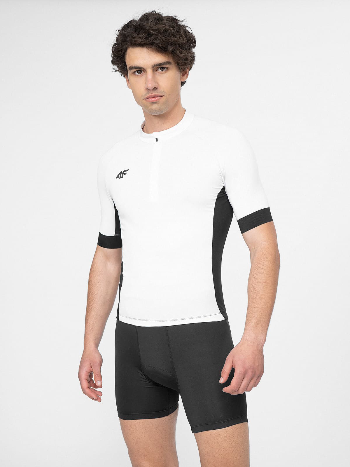 4F 4FSS23TFTSM174 WHITE Pánský cyklistický dres US 3XL 4FSS23TFTSM174 WHITE - náhled 1
