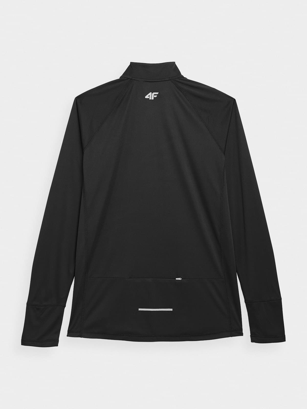 4F 4FSS23TFSWM075 DEEP BLACK Pánská mikina US 3XL 4FSS23TFSWM075 DEEP BLACK - náhled 4