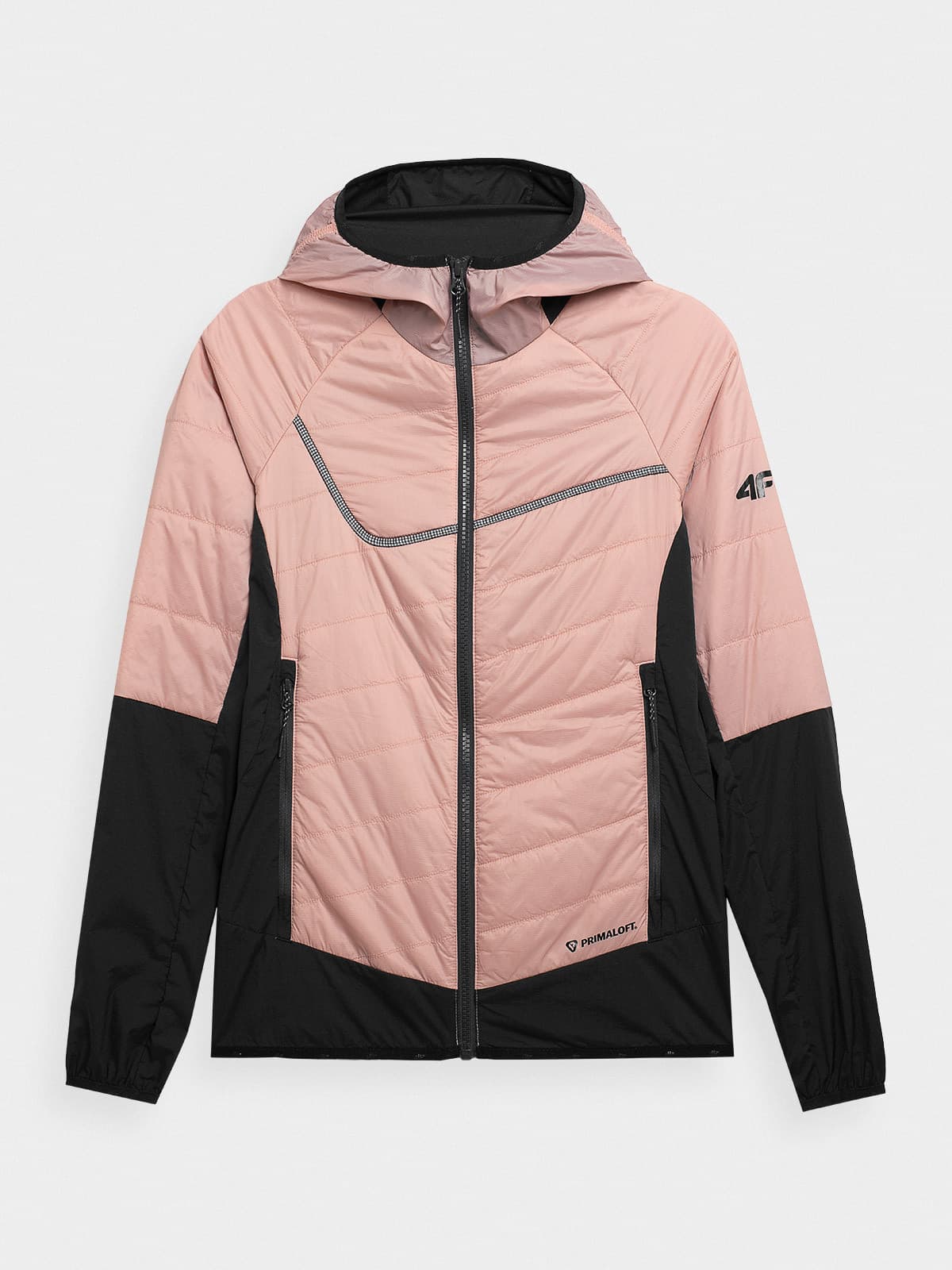 4F 4FSS23TTJAF093 LIGHT PINK Dámská bunda US L 4FSS23TTJAF093 LIGHT PINK - náhled 4