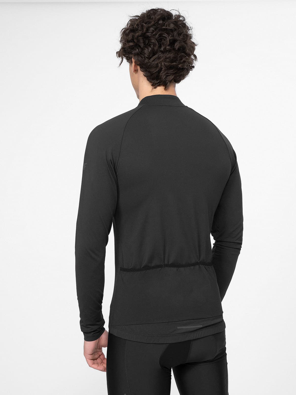 4F 4FSS23TFSWM174 DEEP BLACK Pánská cyklistická mikina US 3XL 4FSS23TFSWM174 DEEP BLACK - náhled 2