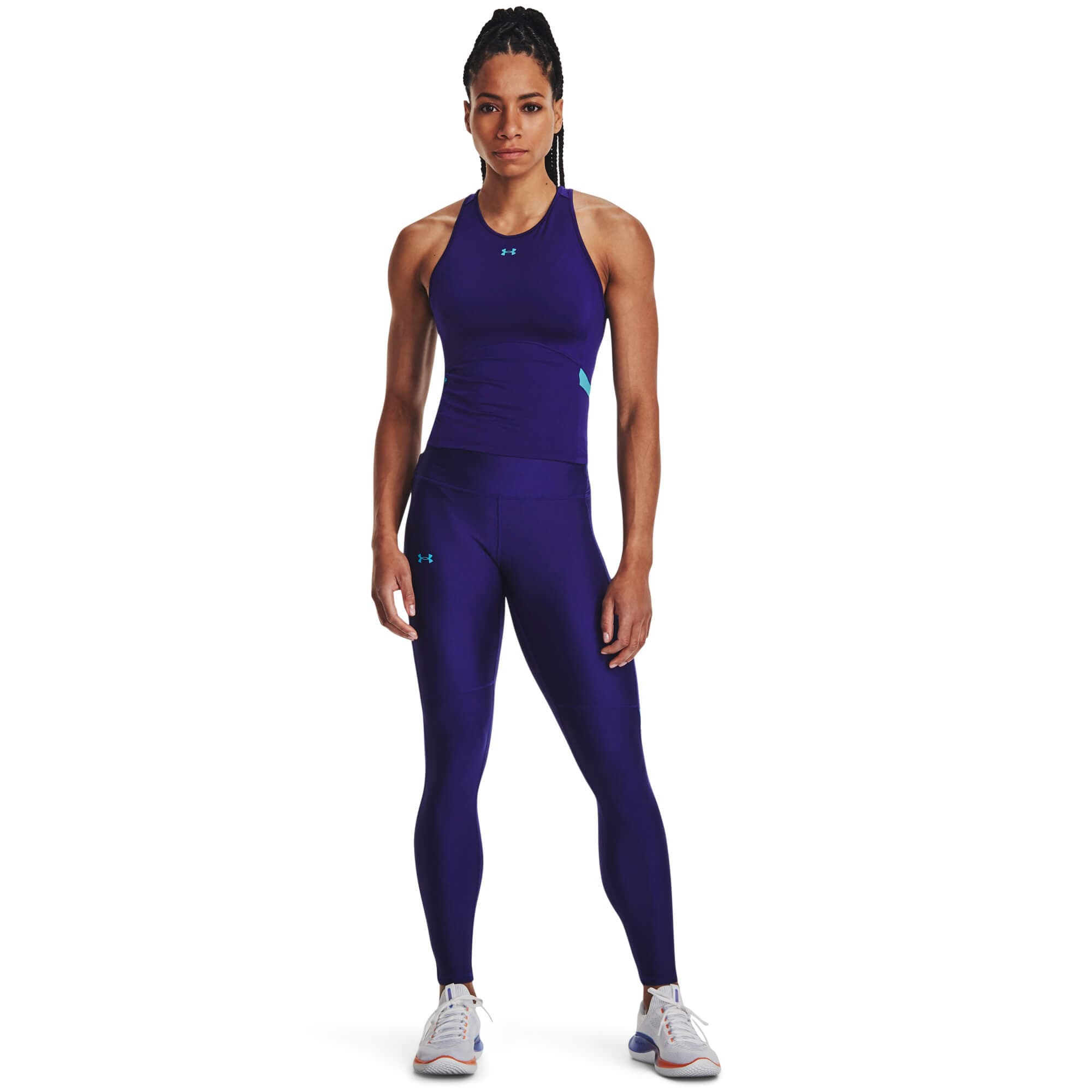 Under Armour Armour Mesh Panel Leg Dámské legíny US L 1378753-468 - náhled 3