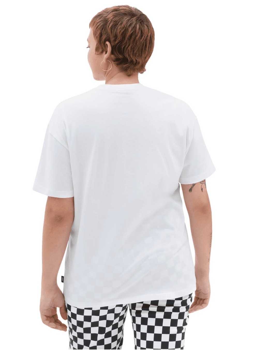 Vans FRUIT CHECKERBOARD BOX LOGO OVERSIZED Dámské tričko US L VN0003V8WHT1 - náhled 4