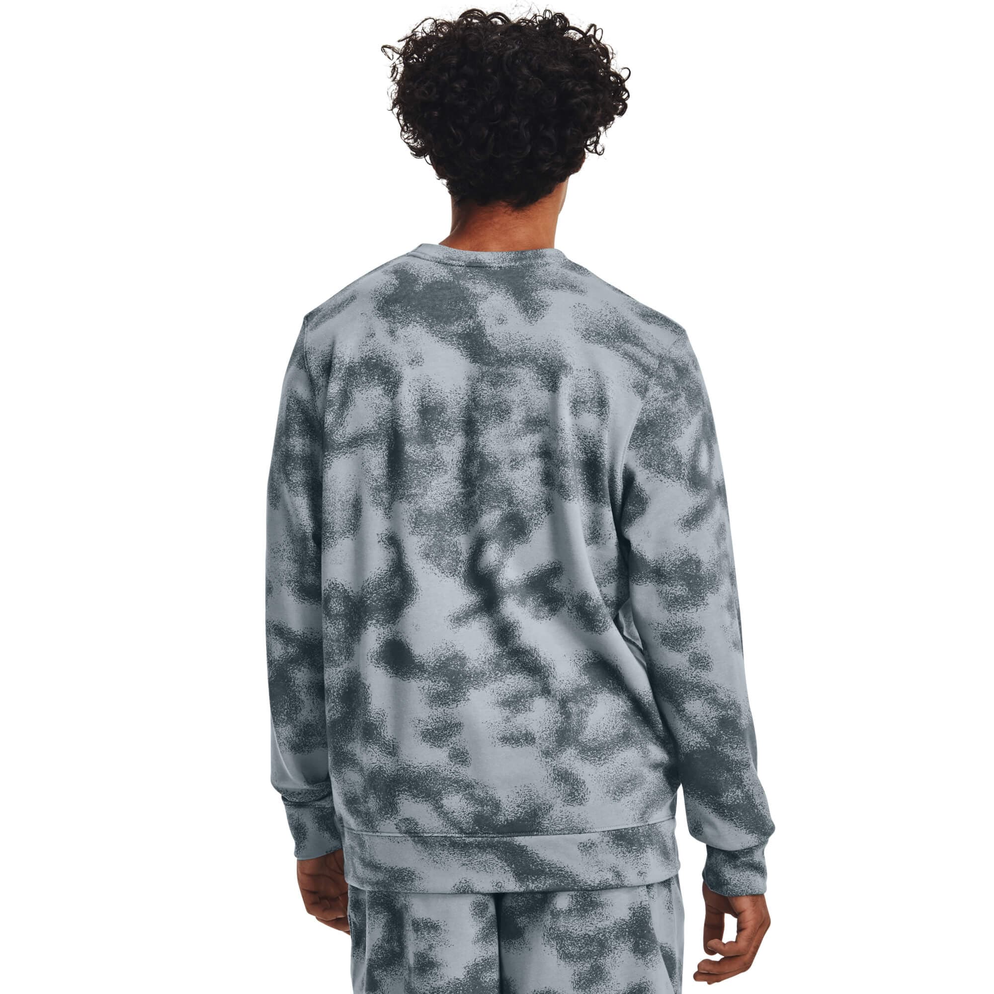 Under Armour UA Rival Terry Nov Crew Pánská mikina US 3XL 1377186-465 - náhled 2