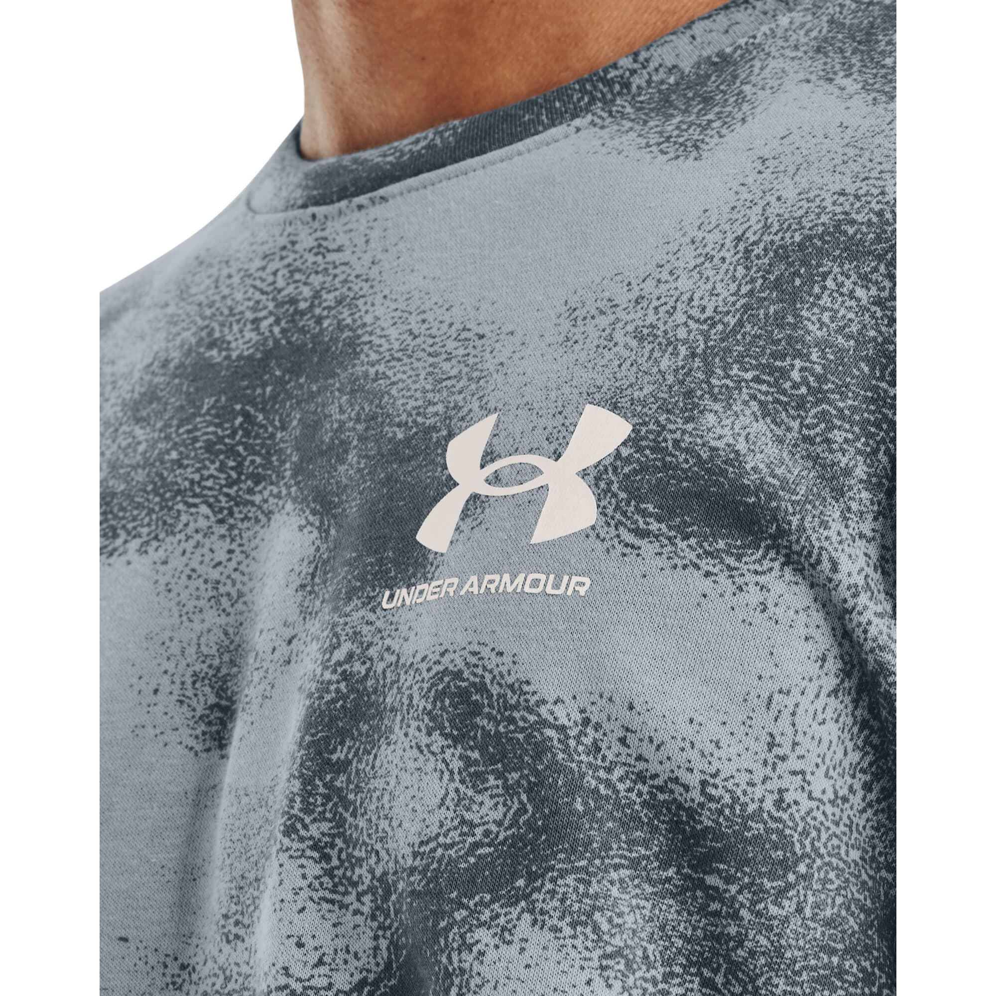 Under Armour UA Rival Terry Nov Crew Pánská mikina US 3XL 1377186-465 - náhled 3