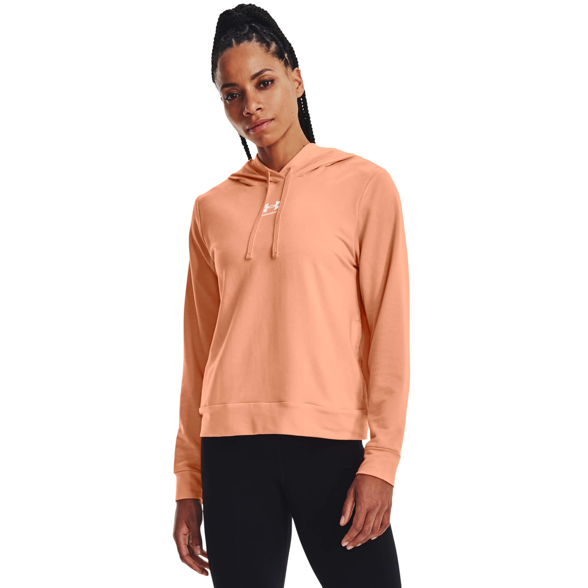 Under Armour Rival Terry Hoodie Dámská mikina US L 1369855-868 - náhled 1