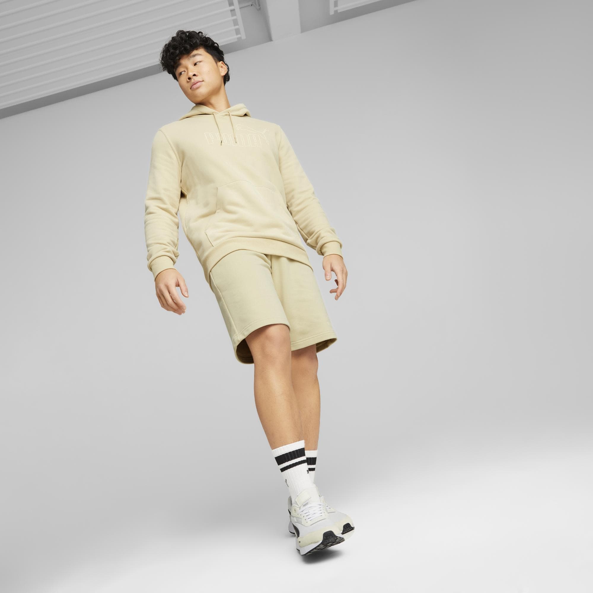 Puma ESS ELEVATED Hoodie Pánská mikina US M 673387-88 - náhled 5
