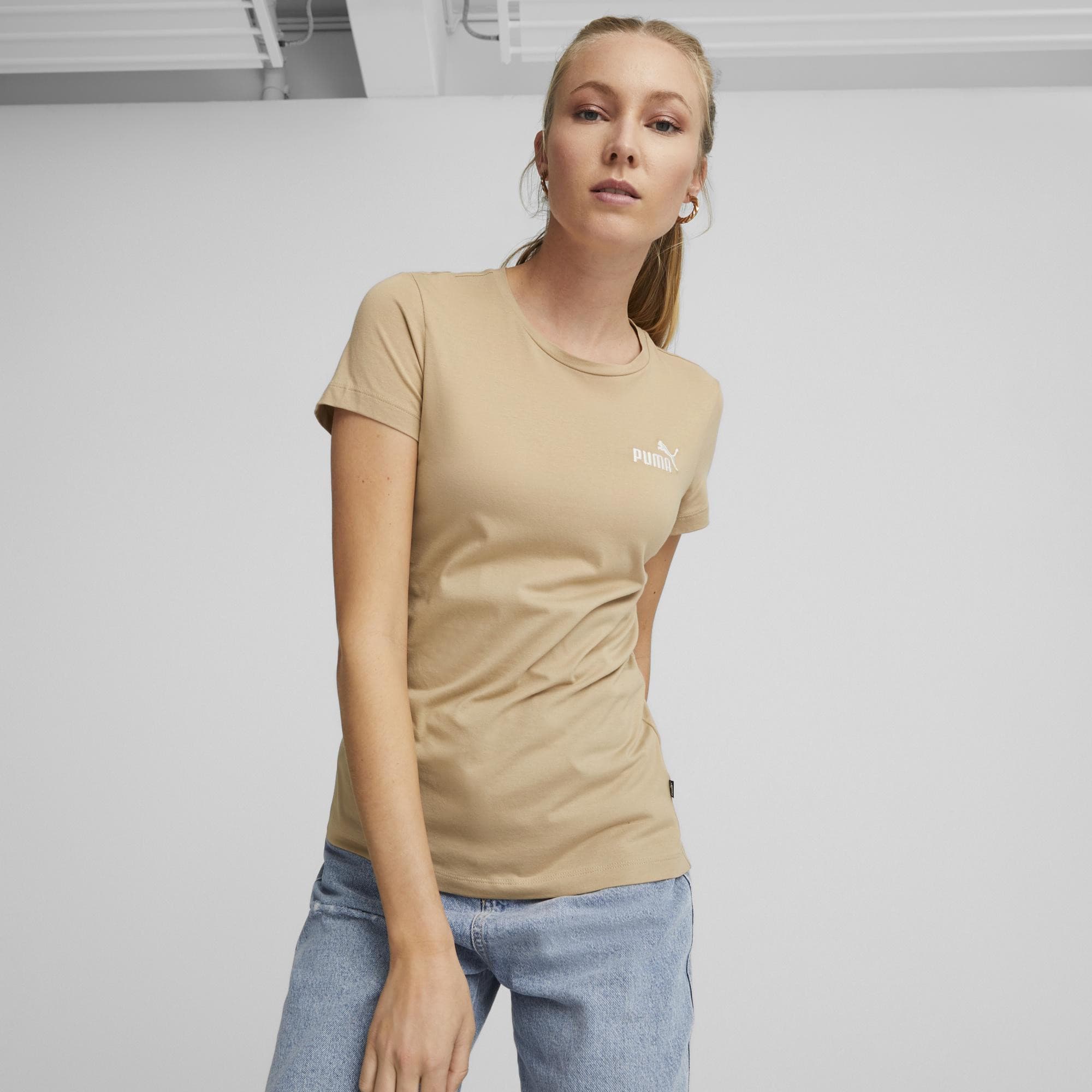Puma ESS+ Embroidery Tee Dámské tričko US L 848331-89 - náhled 3