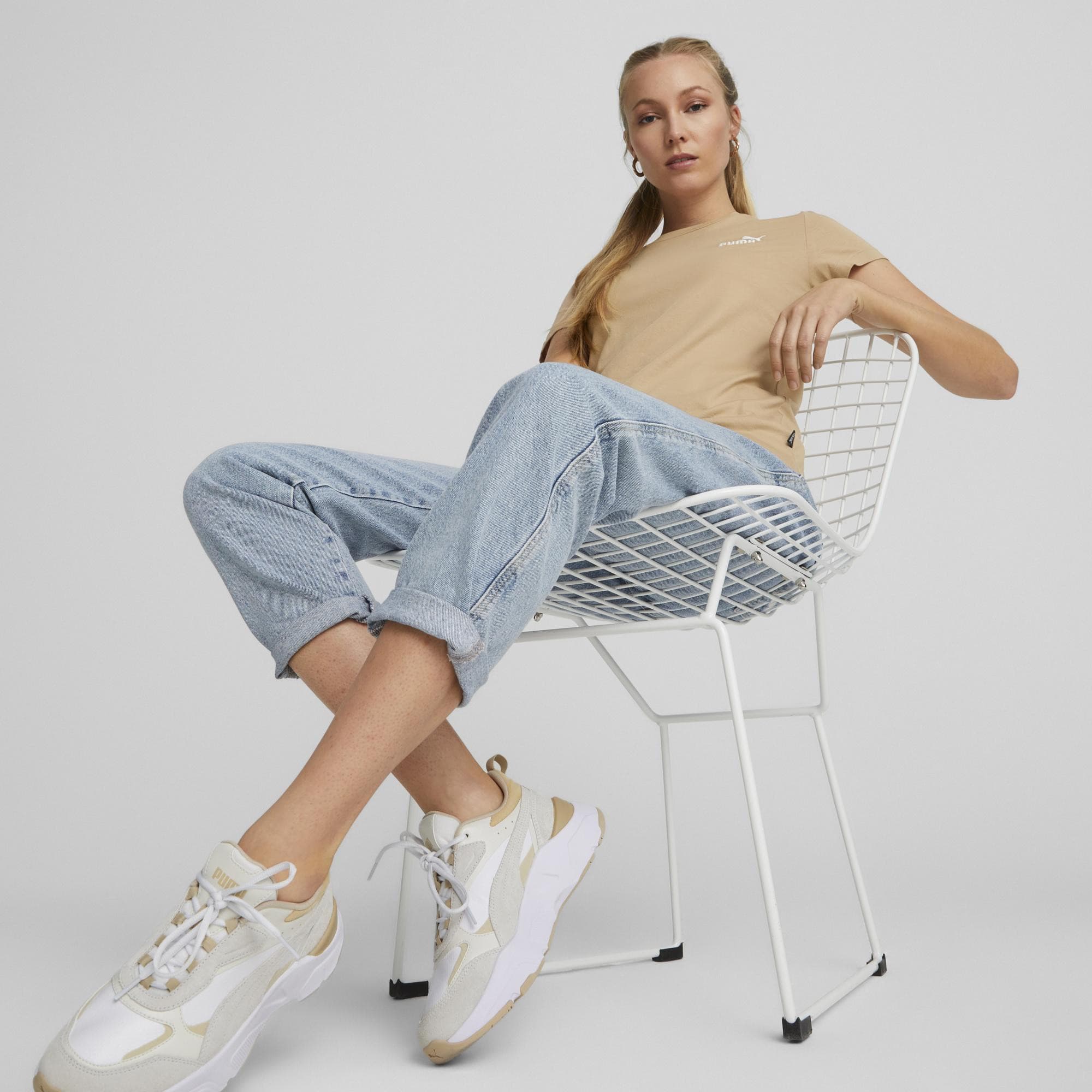 Puma ESS+ Embroidery Tee Dámské tričko US L 848331-89 - náhled 5