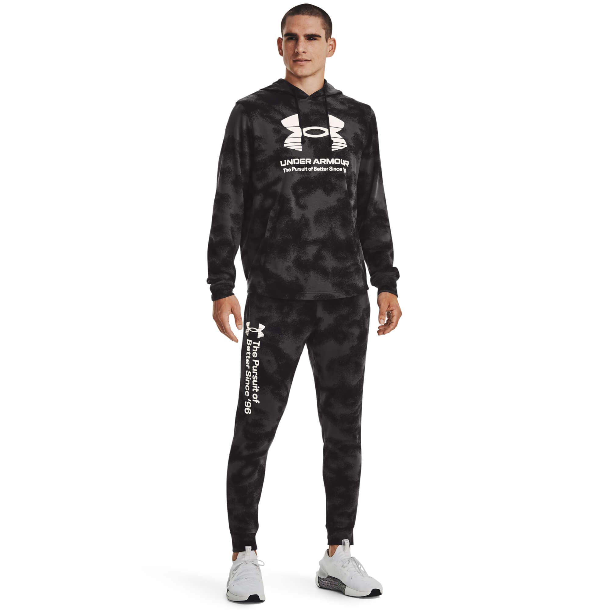 Under Armour UA Rival Terry Novelty Jgr Pánské tepláky US L 1377593-001 - náhled 3