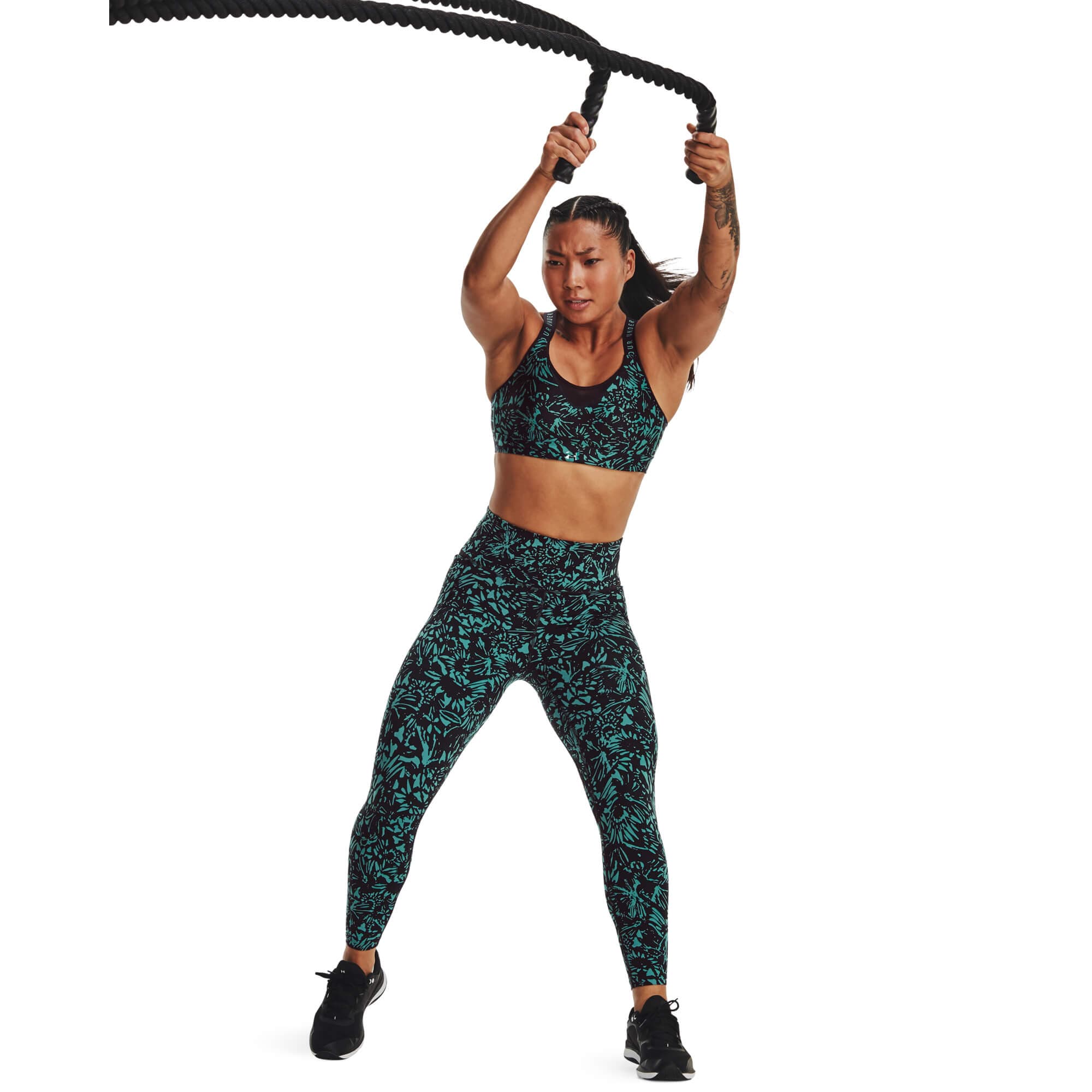 Under Armour Meridian Print Ankle Leg Dámské legíny US L 1369006-006 - náhled 4