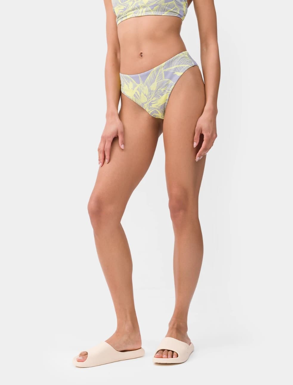 4F 4FSS23UBKBF025 LIGHT LEMON ALLOVER Spodní díl plavek US L 4FSS23UBKBF025 LIG LEM ALLO - náhled 2