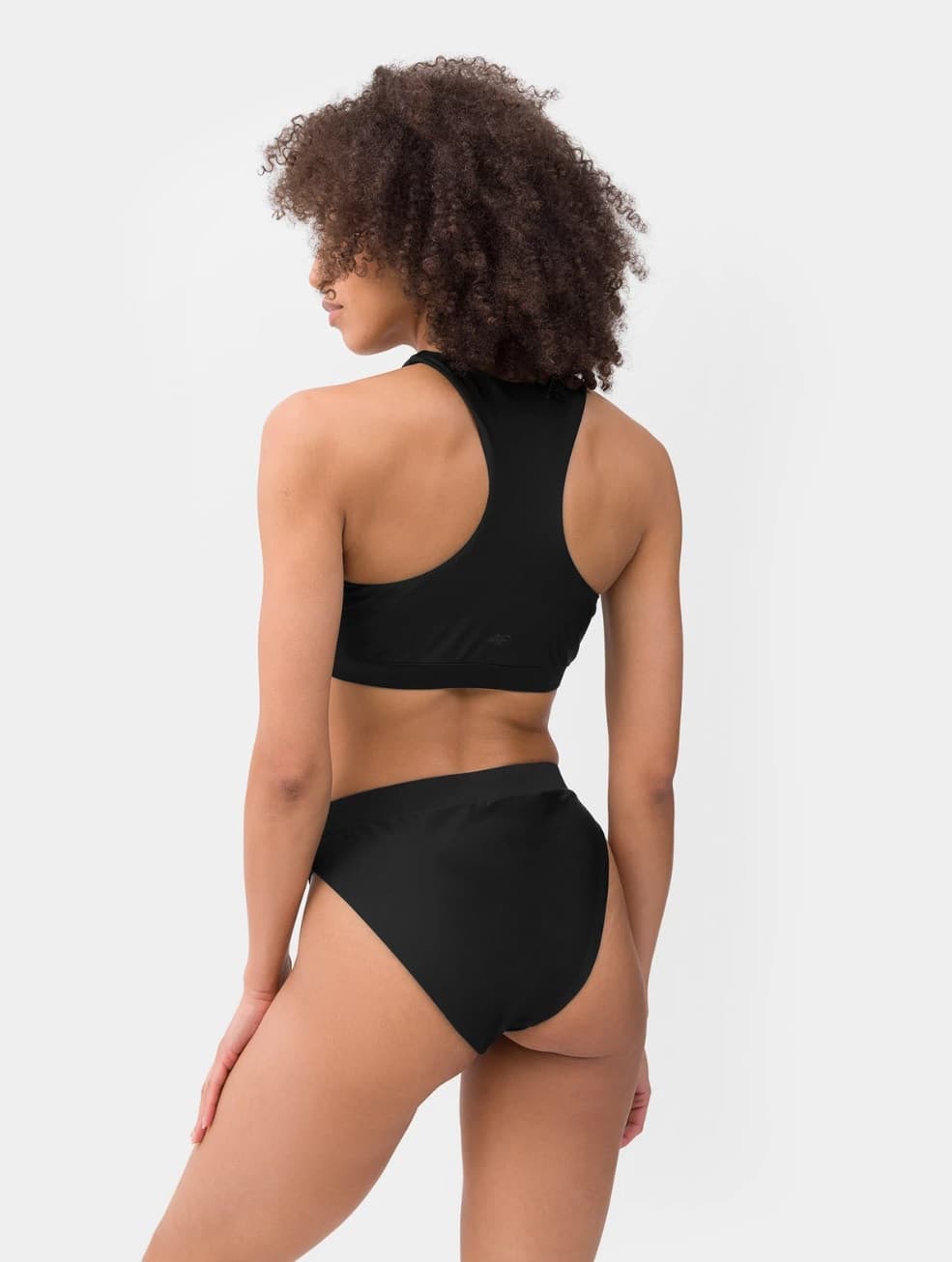 4F 4FSS23UBKTF021 DEEP BLACK Horní díl plavek US L 4FSS23UBKTF021 DEEP BLACK - náhled 4