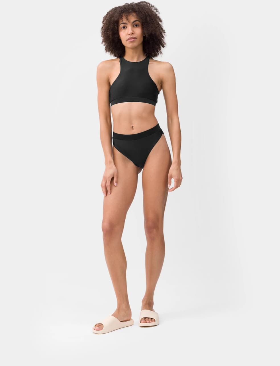 4F 4FSS23UBKTF021 DEEP BLACK Horní díl plavek US L 4FSS23UBKTF021 DEEP BLACK - náhled 5