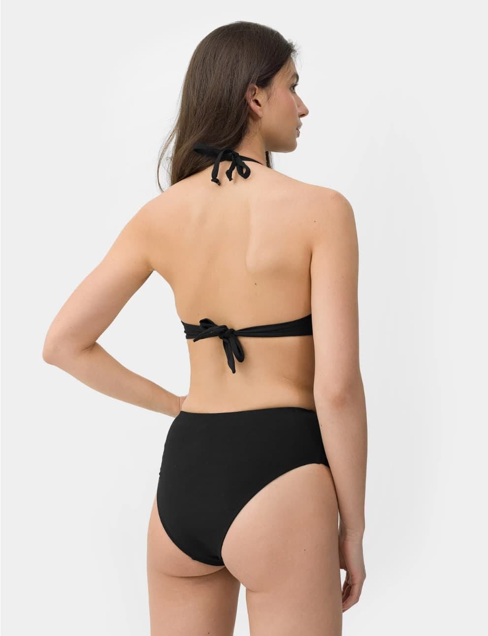 4F 4FSS23UBKTF027 DEEP BLACK Horní díl plavek US S 4FSS23UBKTF027 DEEP BLACK - náhled 3