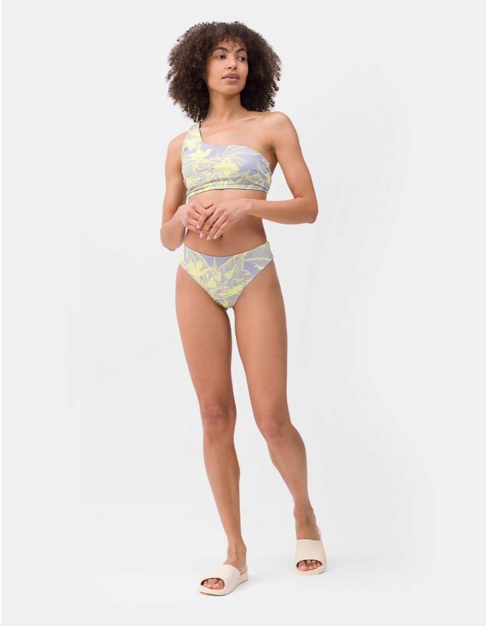 4F 4FSS23UBKTF025 LIGHT LEMON ALLOVER Horní díl plavek US L 4FSS23UBKTF025 LIG LEM ALLO - náhled 4