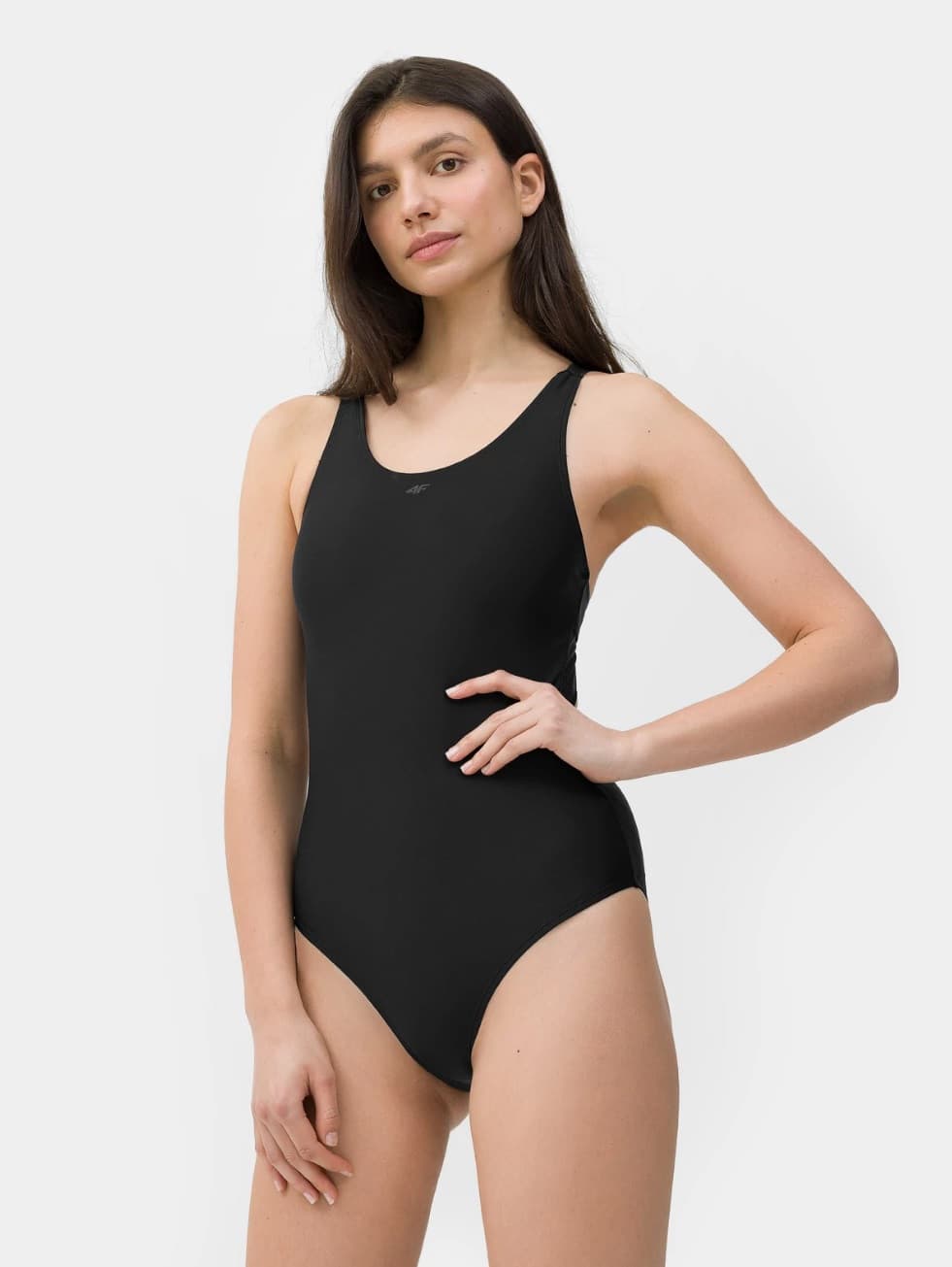 4F 4FSS23USWSF023 DEEP BLACK Dámské plavky US S 4FSS23USWSF023 DEEP BLACK - náhled 1