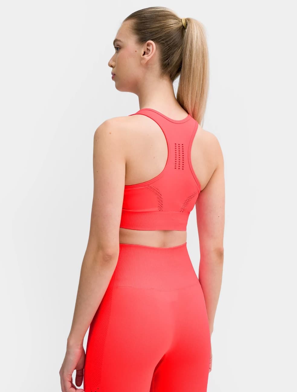 4F 4FSS23USBAF037 RED NEON Sportovní podprsenka US M/L 4FSS23USBAF037 RED NEON - náhled 3