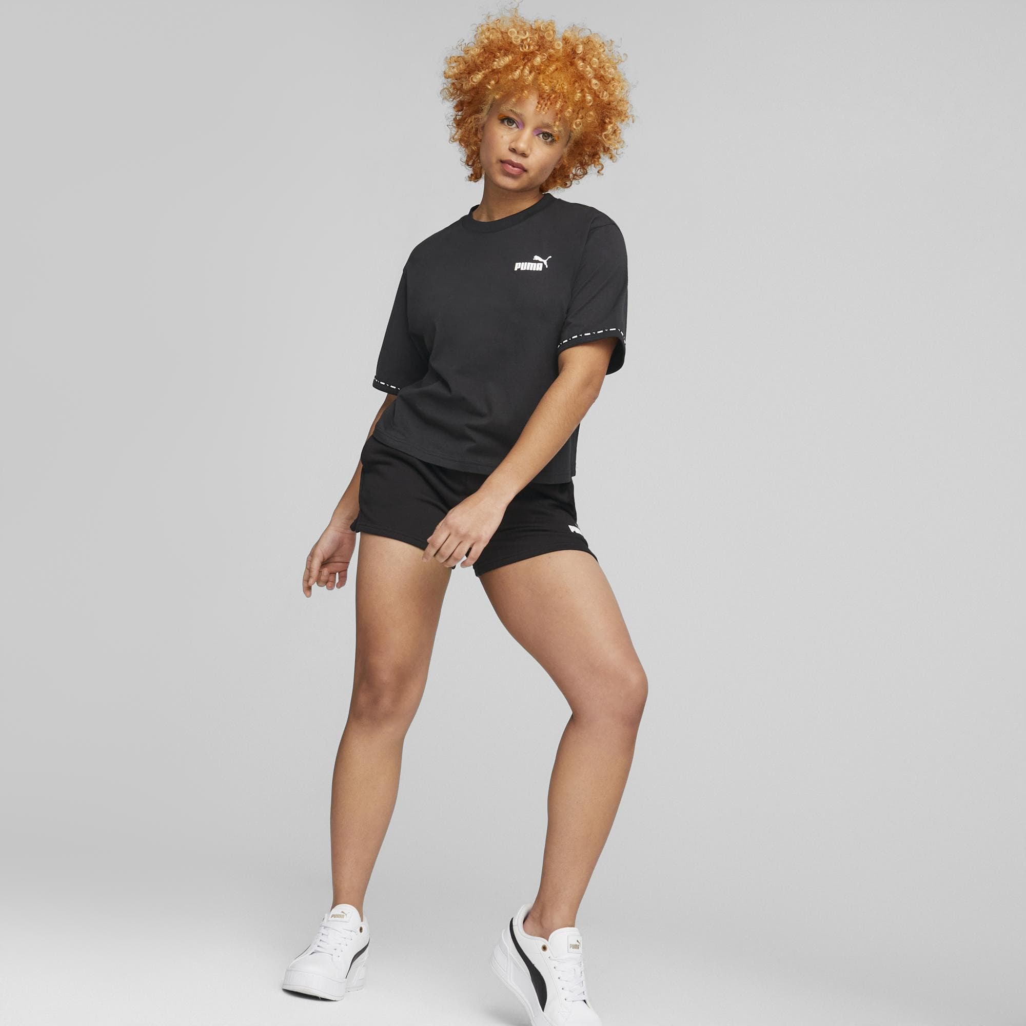 Puma POWER Tape Tee Dámské tričko US M 673626-01 - náhled 5
