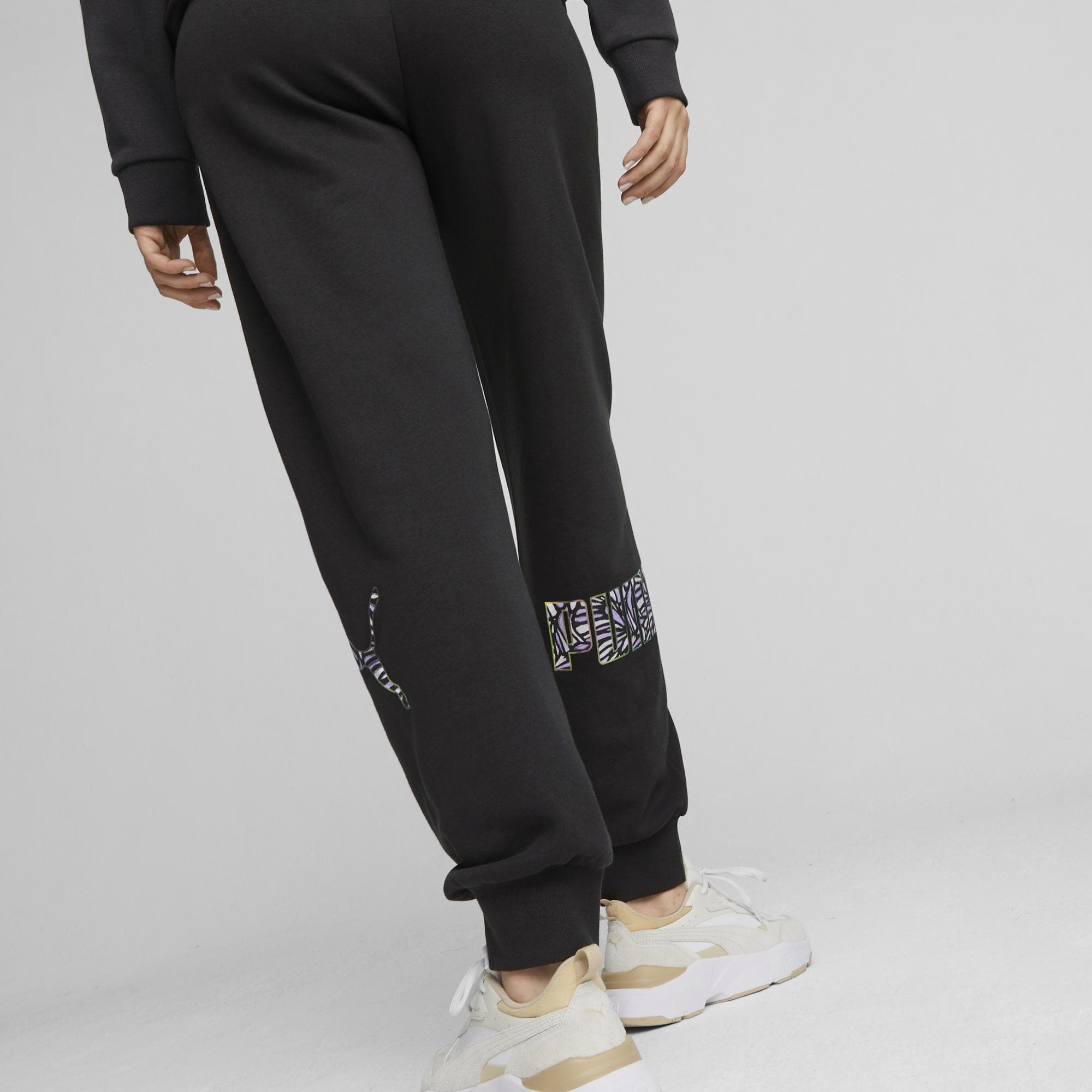 Puma POWER NOVASHINE CB Pants Dámské tepláky US S 674447-01 - náhled 4