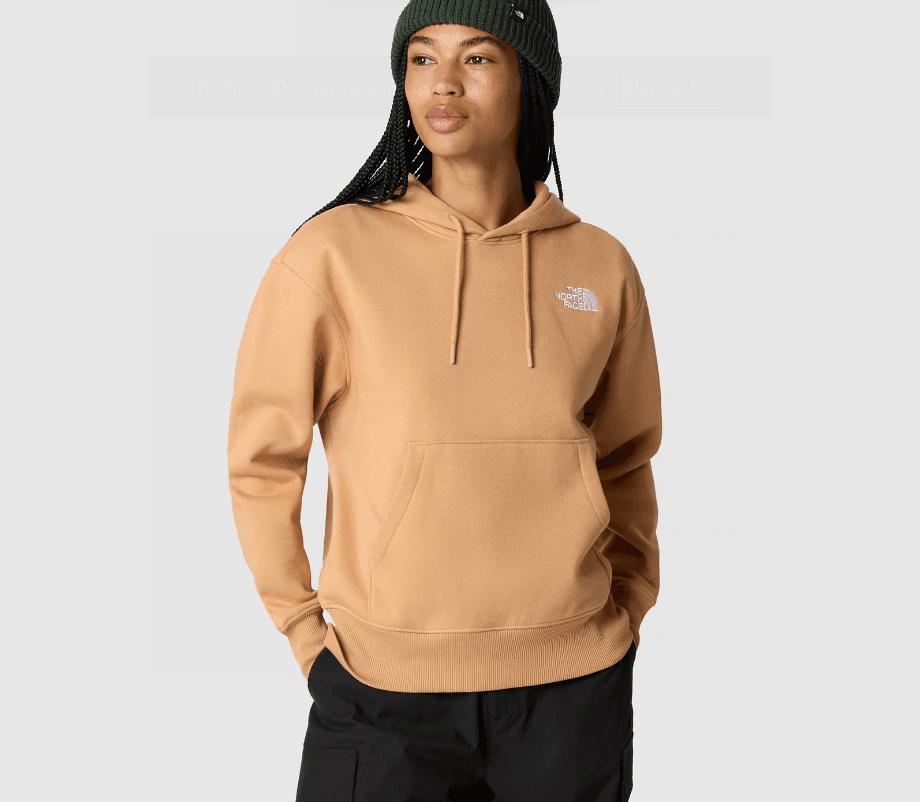 The North Face W ESSENTIAL HOODIE Dámská mikina US XL NF0A7ZJDI0J1 - náhled 1