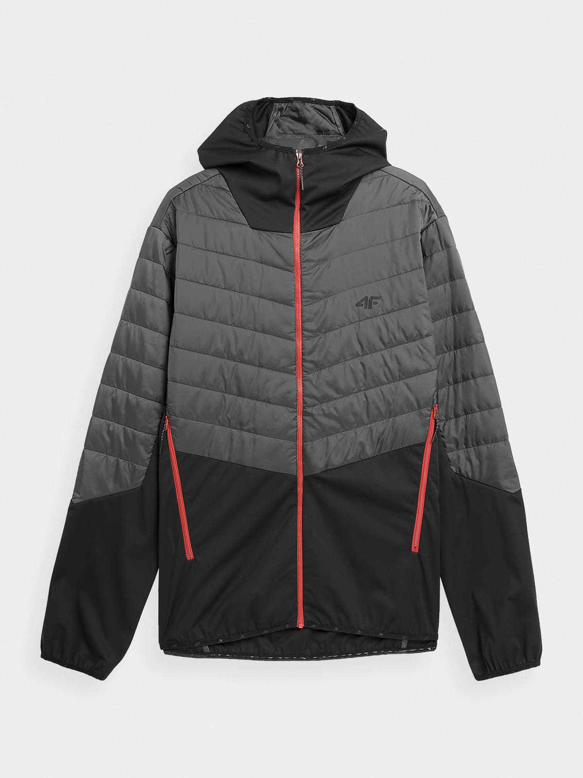 4F 4FAW23TTJAM310 ANTHRACITE Pánská treková bunda US 3XL 4FAW23TTJAM310 ANTHRACITE - náhled 4