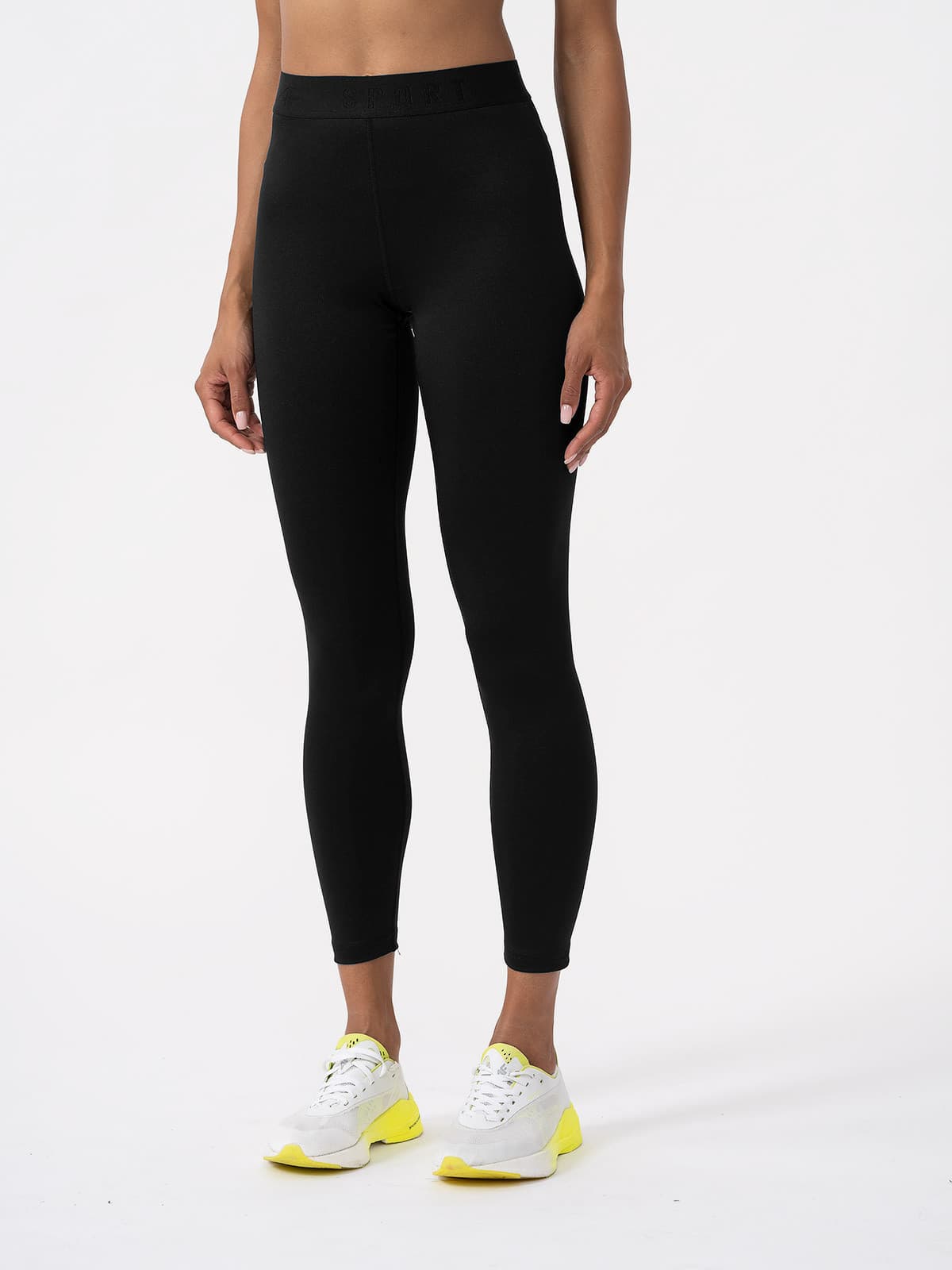 4F 4FAW23TFTIF153 DEEP BLACK Dámské sportovní legíny US