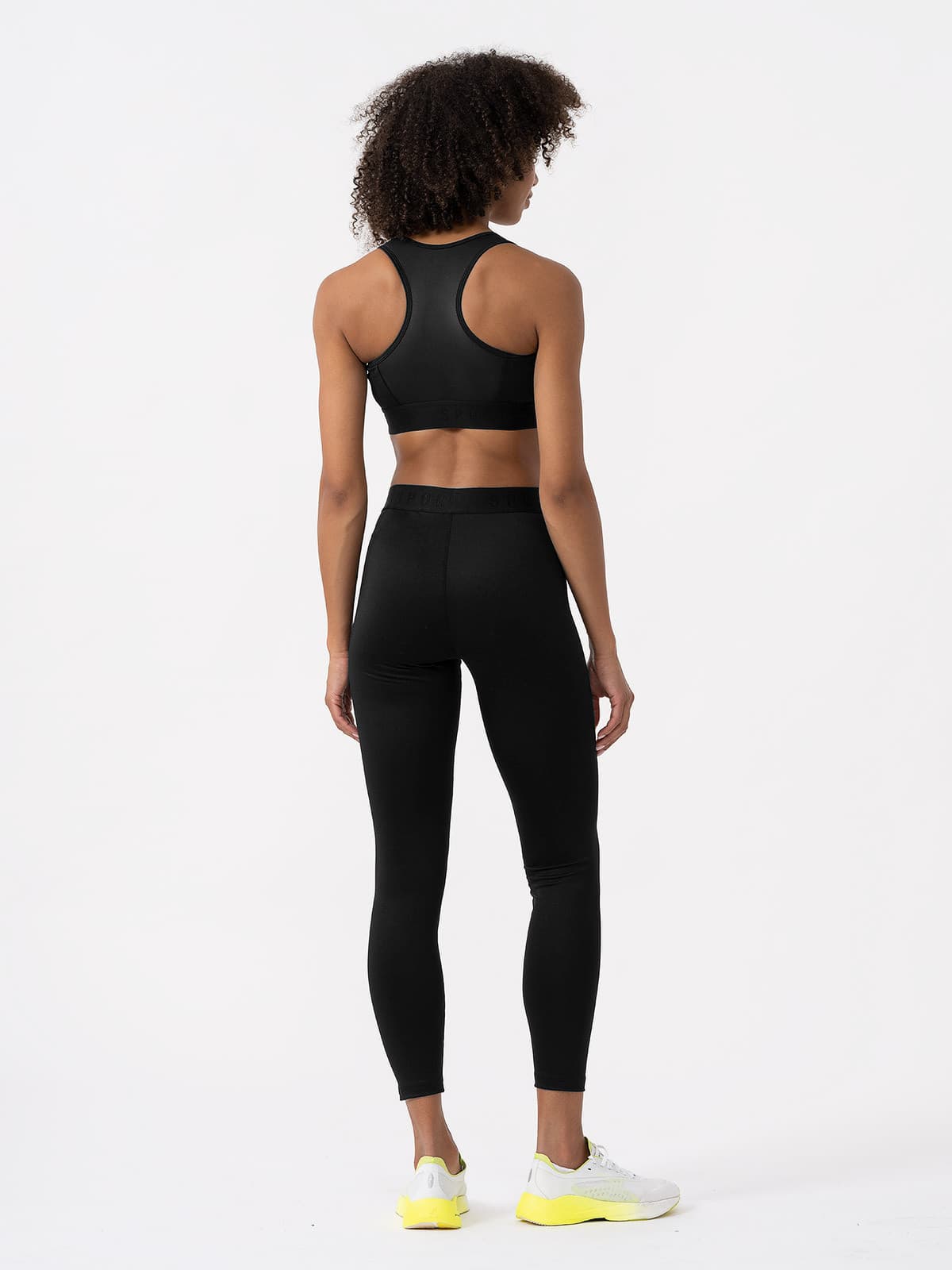 4F 4FAW23USBAF077 DEEP BLACK Dámská sportovní podprsenka US L 4FAW23USBAF077 DEEP BLACK - náhled 3