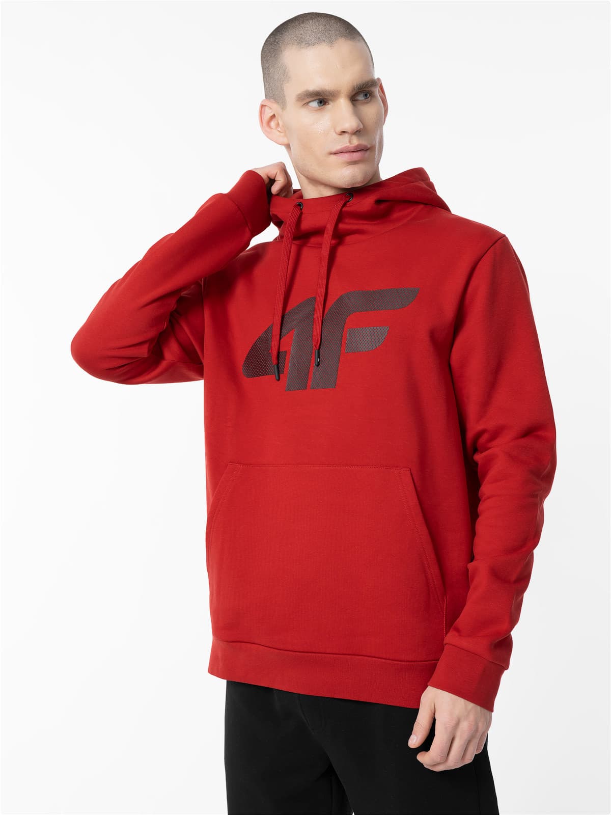 4F 4FAW23TSWSM694 RED Pánská mikina US 3XL 4FAW23TSWSM694 RED - náhled 1