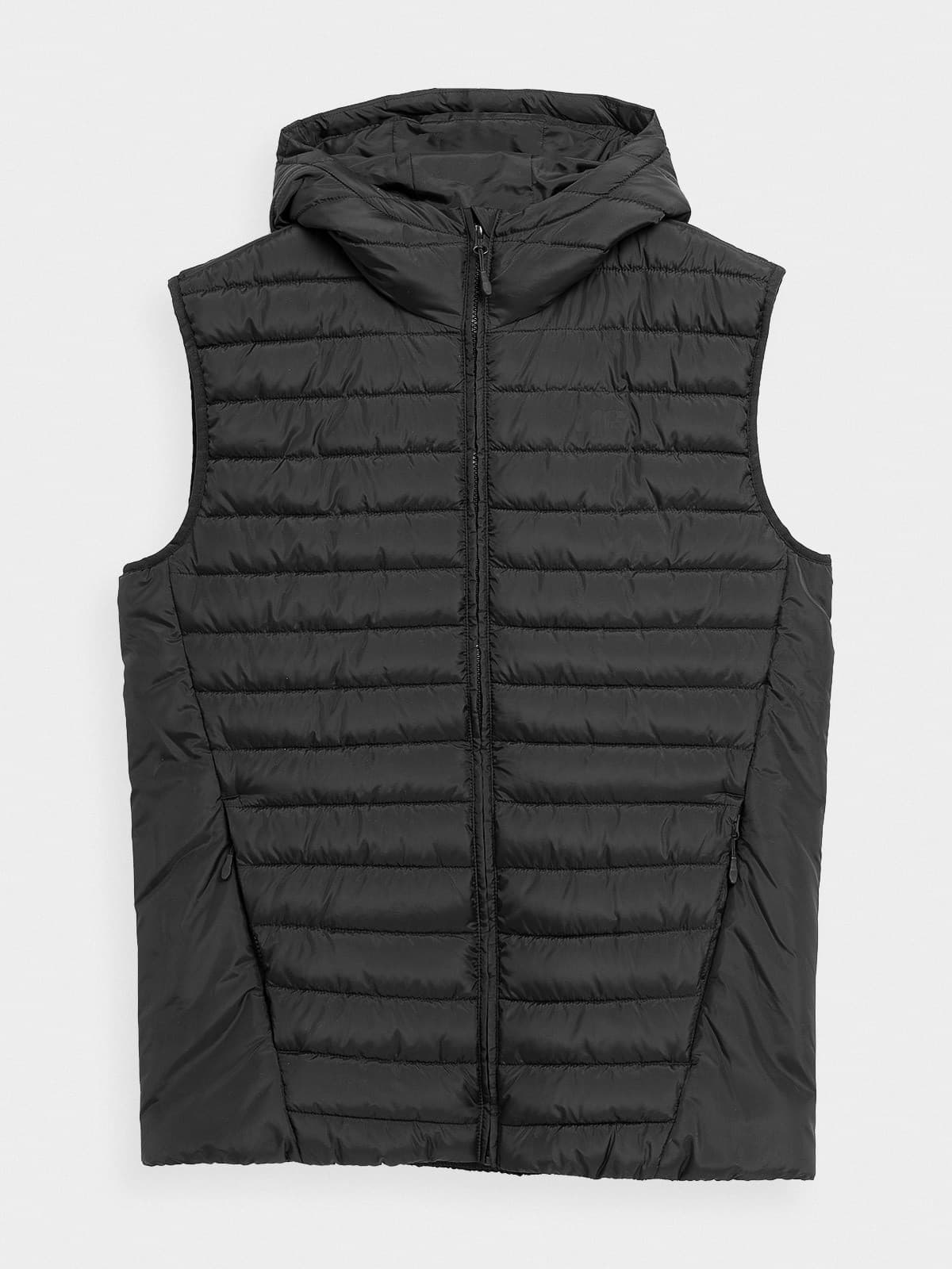 4F 4FAW23TVESM063 DEEP BLACK Pánská vesta US L 4FAW23TVESM063 DEEP BLACK