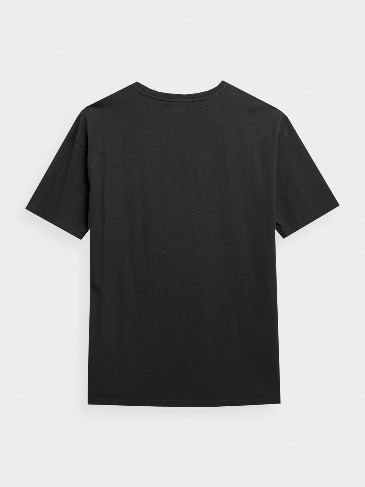 4F 4FAW23TTSHU0885 DEEP BLACK Unisex tričko US L 4FAW23TTSHU0885 DEEP BLACK - náhled 2