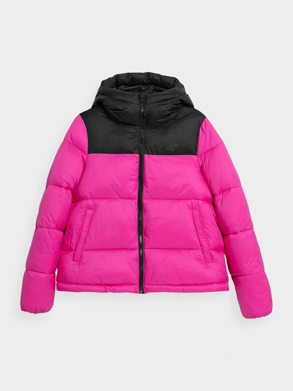 4F 4FAW23TDJAF230 HOT PINK Dámská bunda US L 4FAW23TDJAF230 HOT PINK - náhled 4