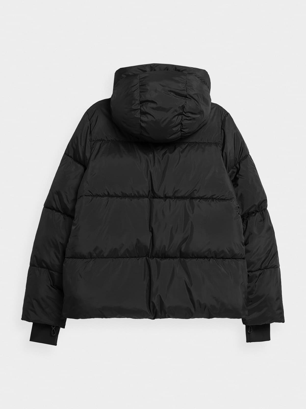 4F 4FAW23TDJAF234 DEEP BLACK Dámská bunda s rukavicemi US XL 4FAW23TDJAF234 DEEP BLACK - náhled 5