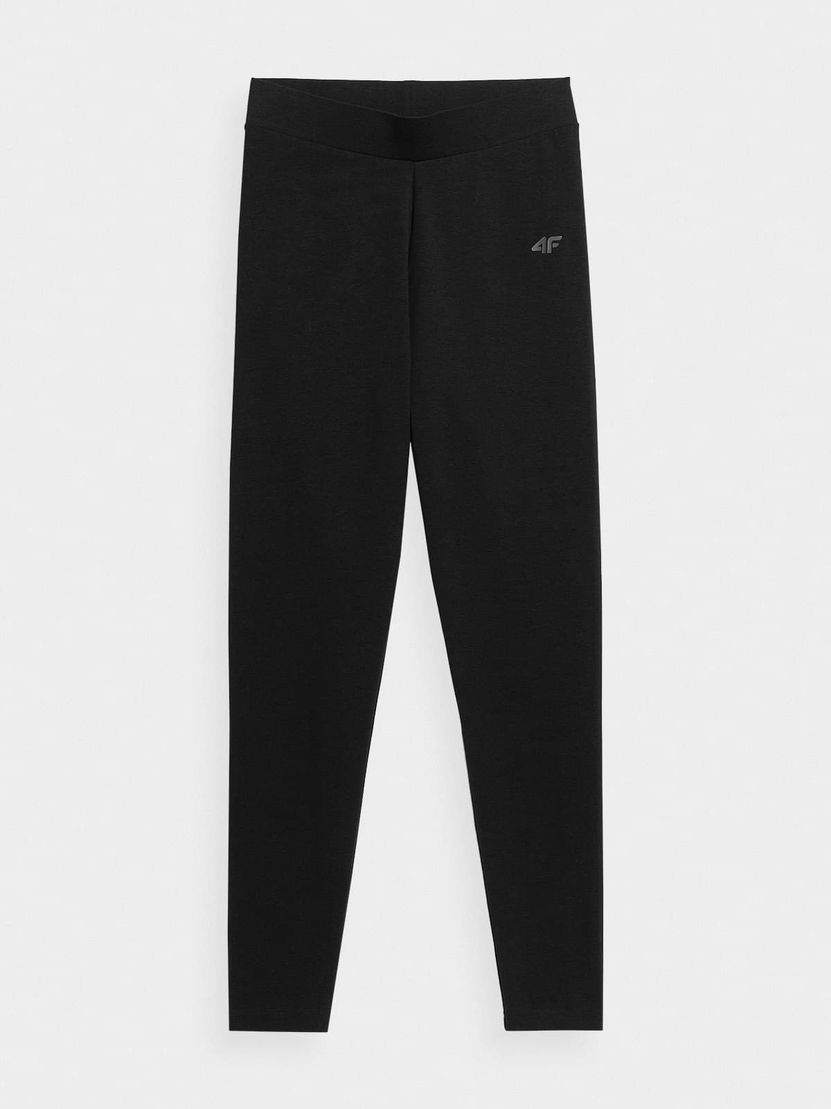 4F 4FAW23TTIGF108 DEEP BLACK Dámské legíny US S 4FAW23TTIGF108 DEEP BLACK