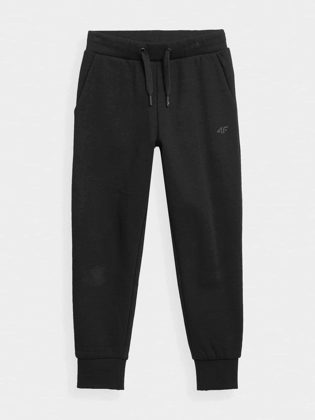 4F 4FJAW23TTROF515 DEEP BLACK Dětské tepláky EU 122 4FJAW23TTROF515 DEEP BLACK - náhled 1