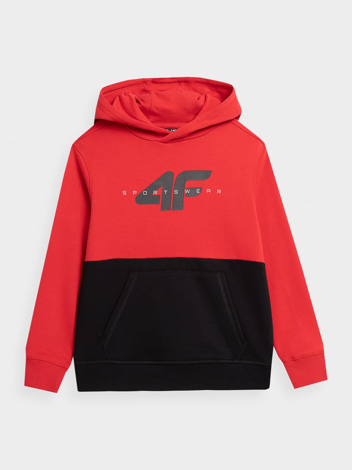 4F 4FJAW23TSWSM628 RED Dětská mikina EU 122 4FJAW23TSWSM628 RED