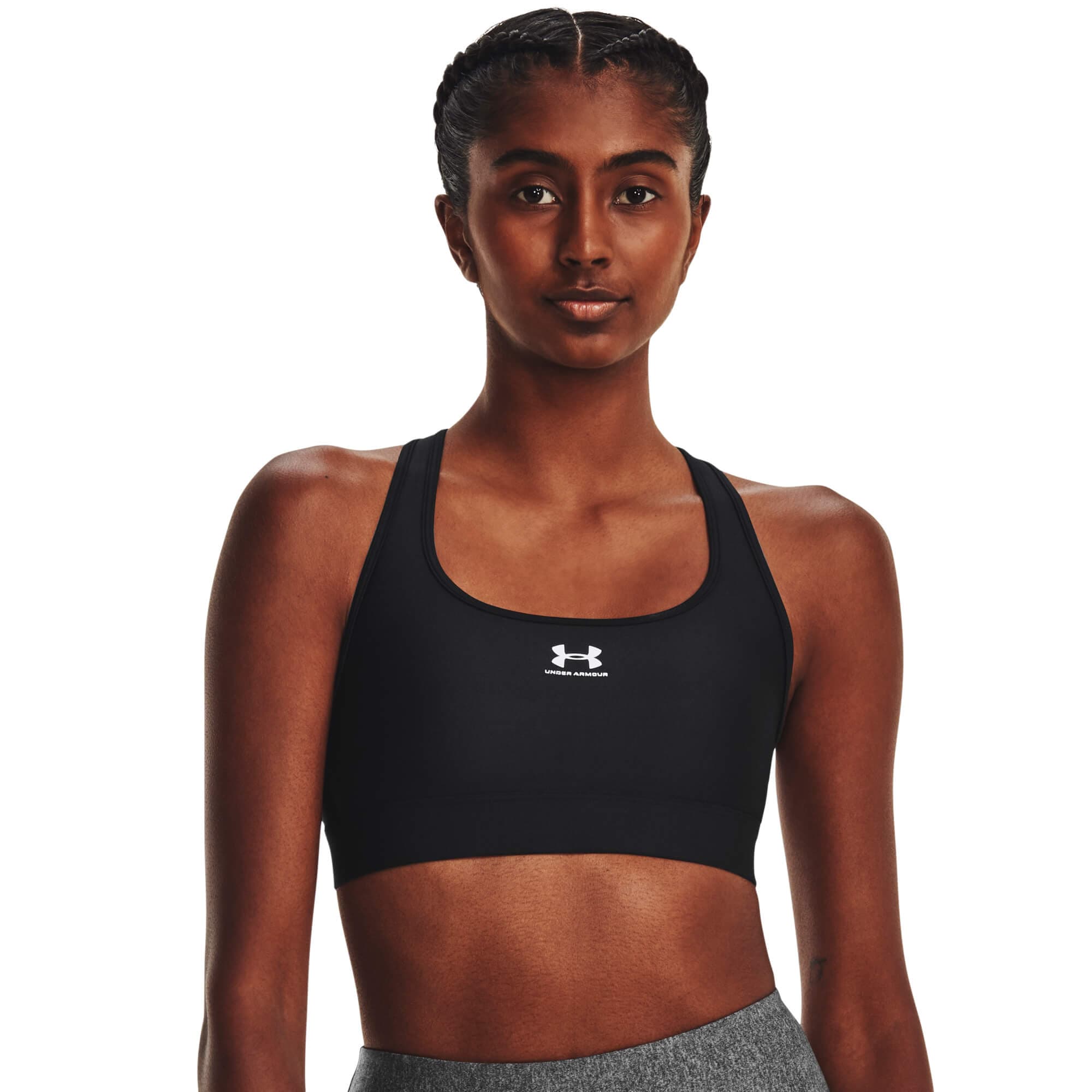 Under Armour UA HG Armour Mid Padless Dámská sportovní podprsenka US XL 1373865-002 - náhled 3