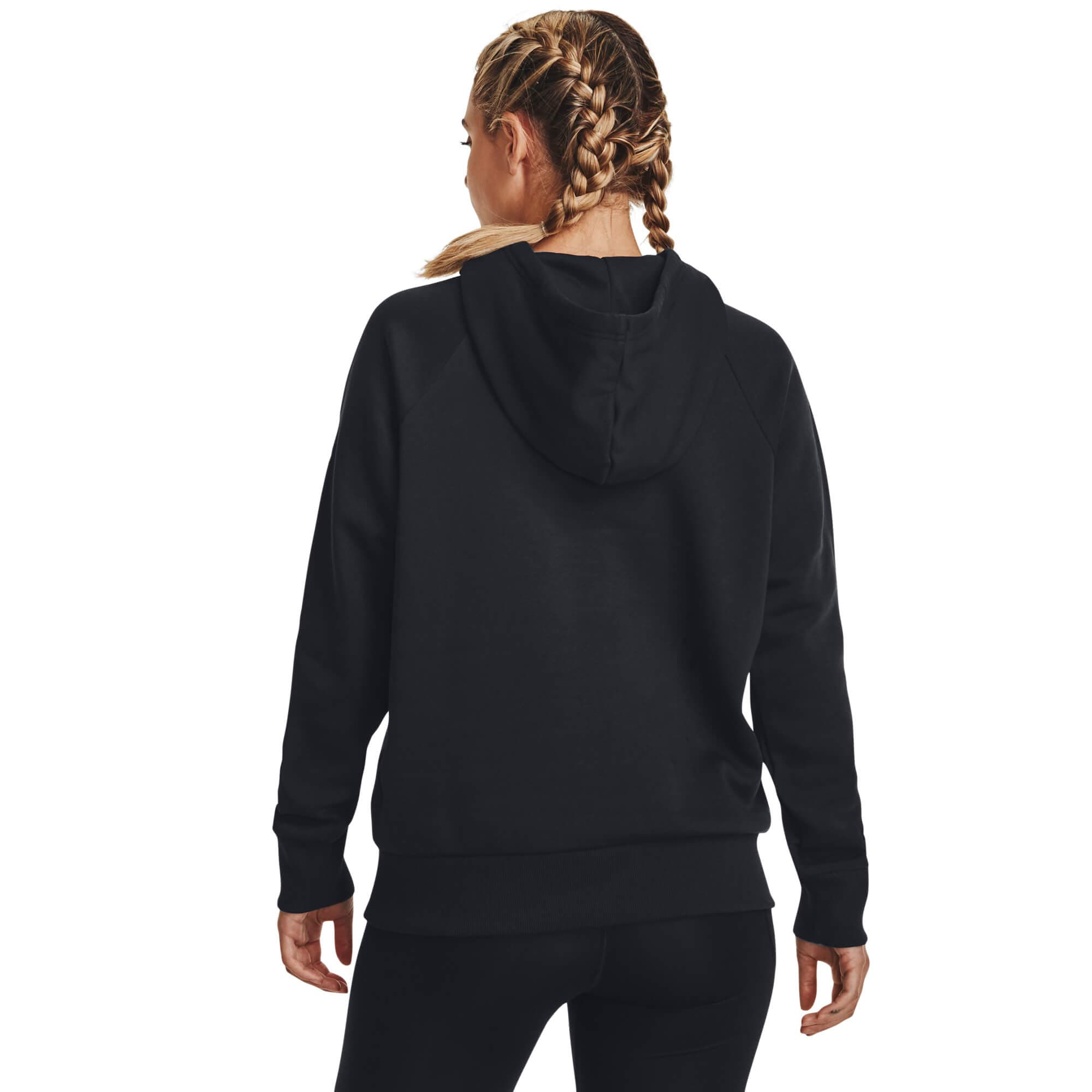 Under Armour UA Rival Fleece Graphic Hdy Dámská mikina US M 1379609-001 - náhled 2