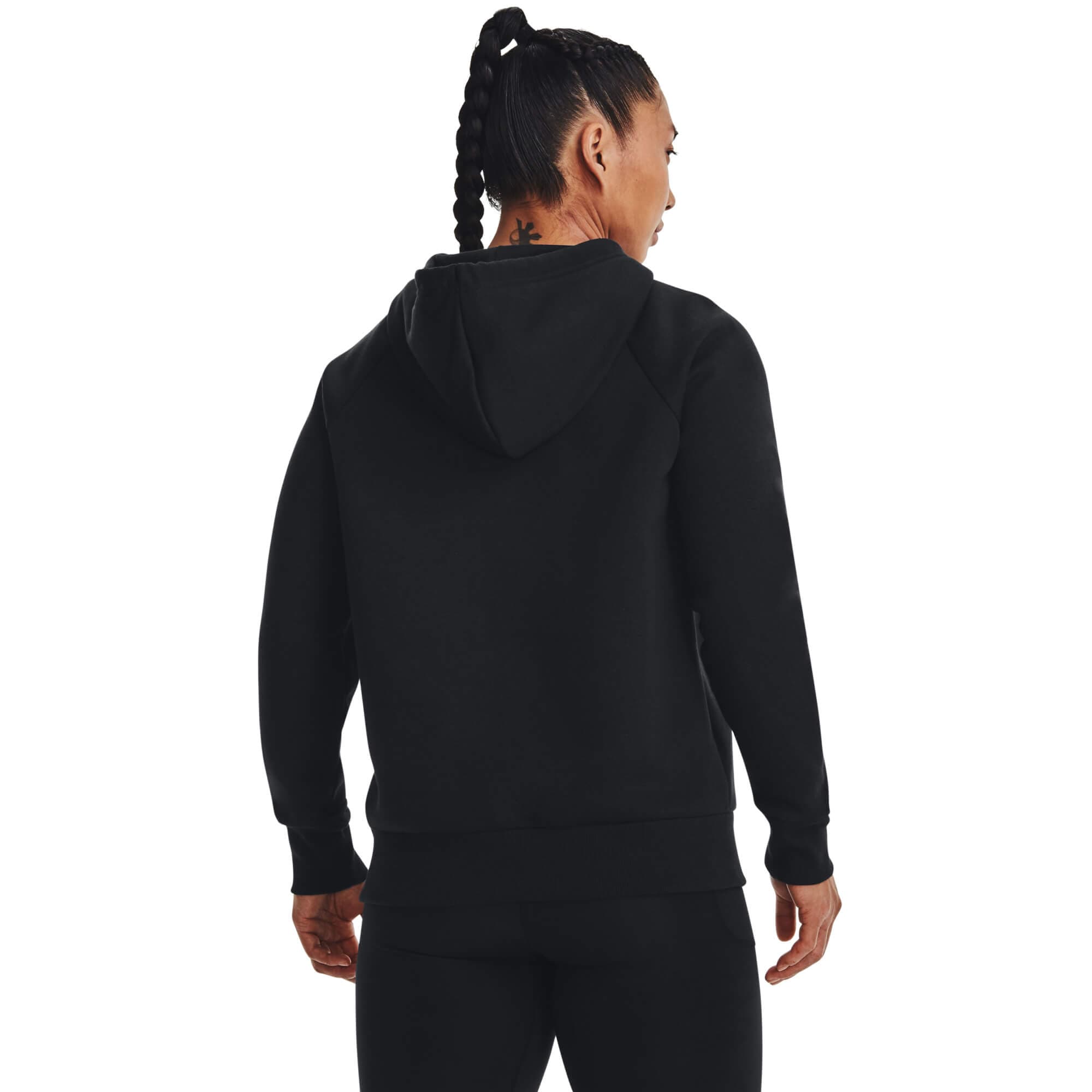 Under Armour UA Rival Fleece Hoodie Dámská mikina US L 1379500-001 - náhled 4