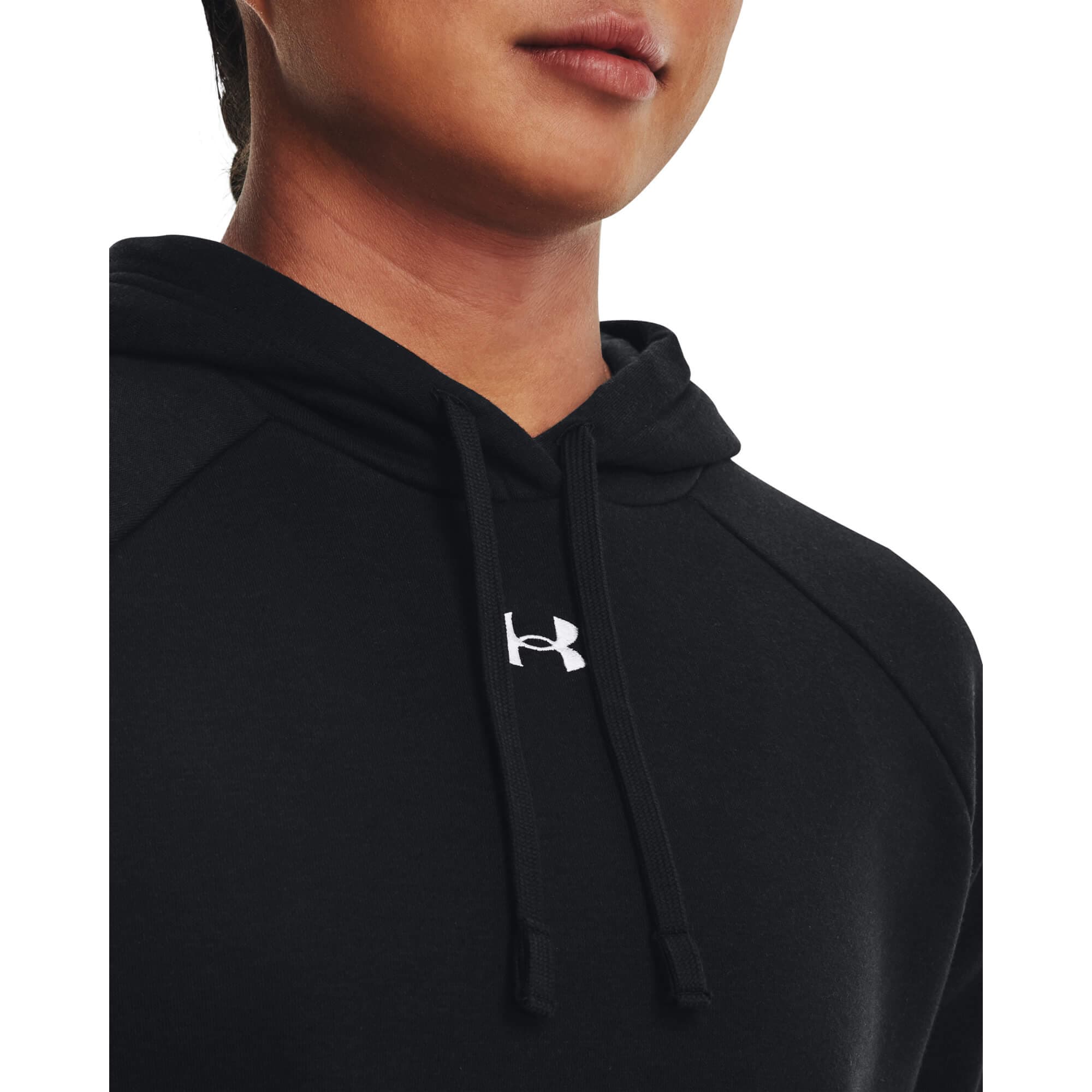 Under Armour UA Rival Fleece Hoodie Dámská mikina US L 1379500-001 - náhled 5