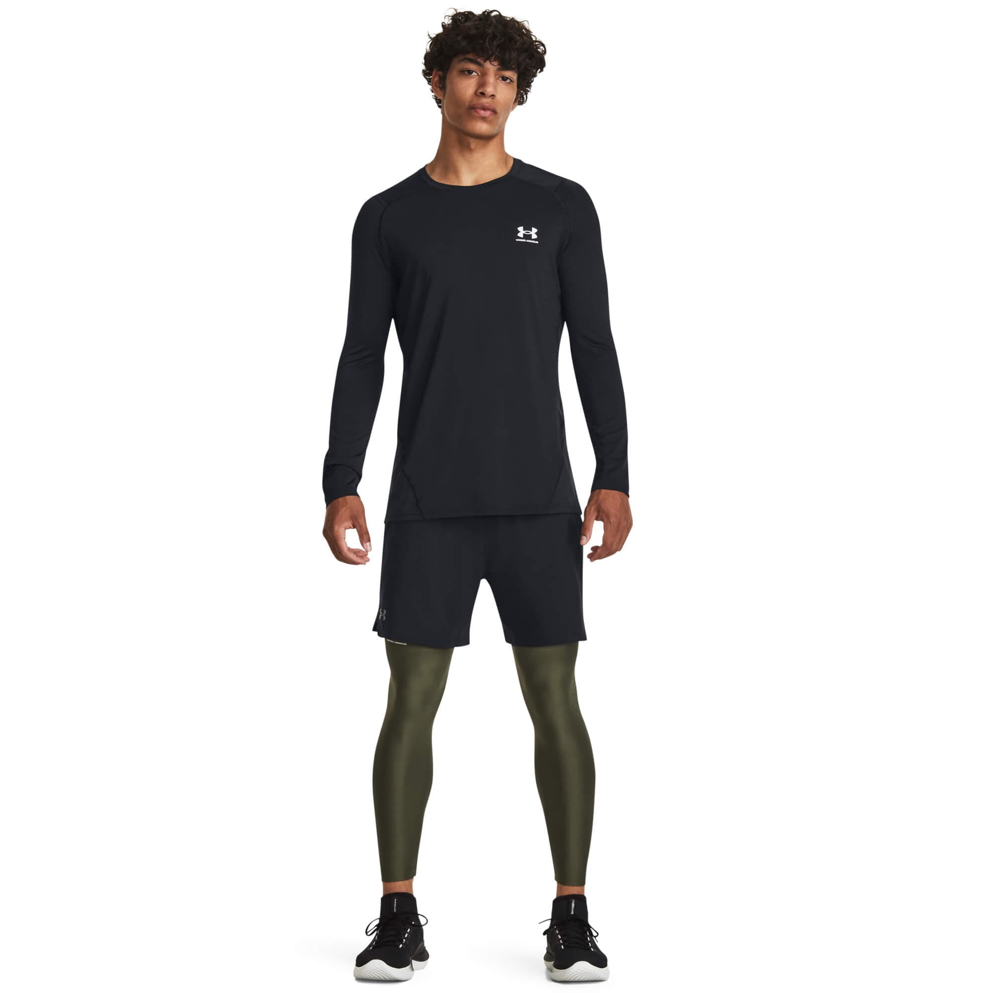 Under Armour UA HG Armour Leggings Pánské legíny US S 1361586-390 - náhled 3