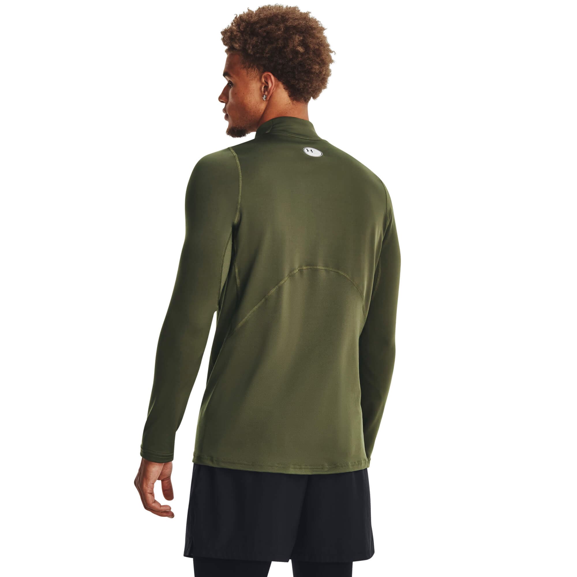 Under Armour UA CG Armour Fitted Mock Pánské tričko US XXL 1366066-390 - náhled 2