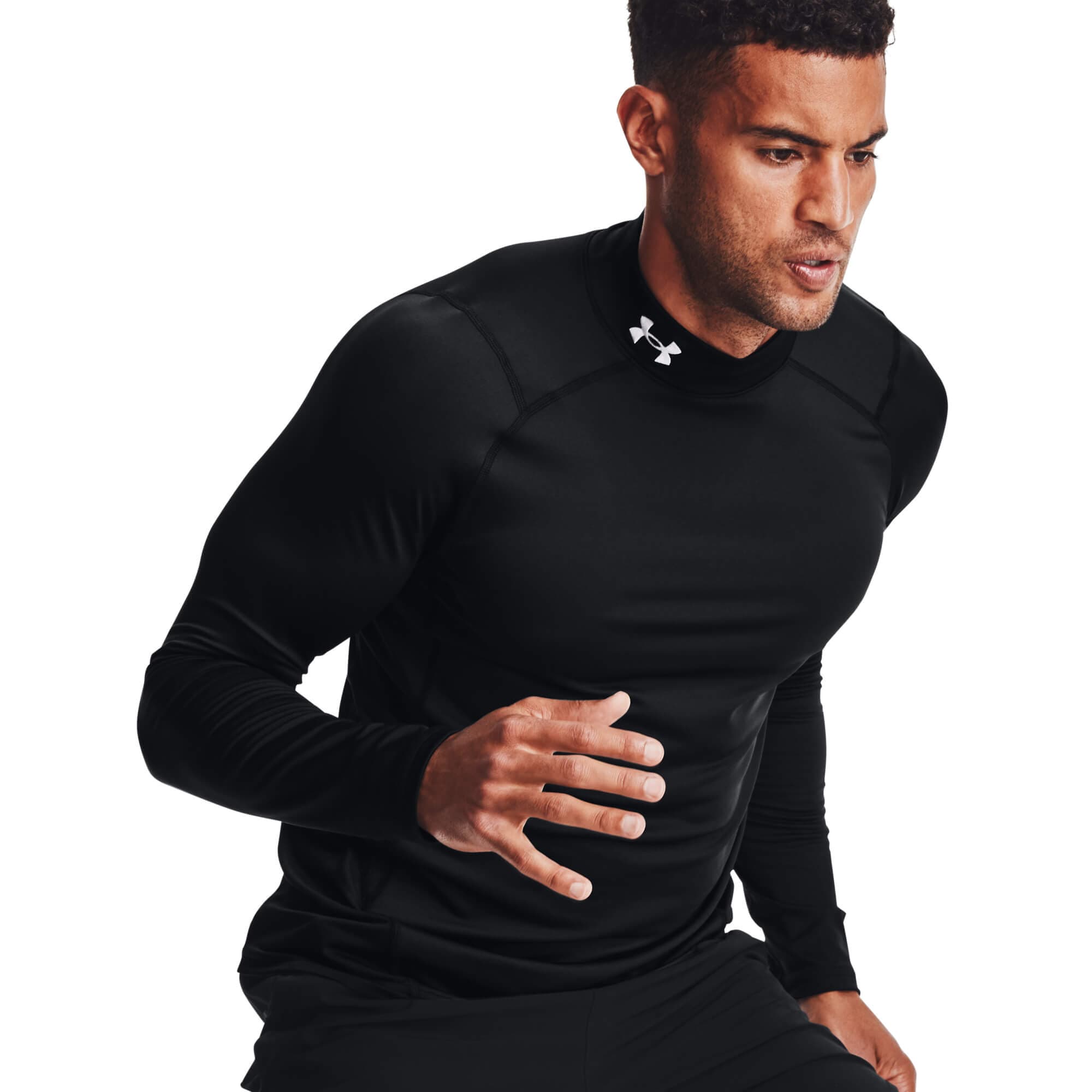 Under Armour UA CG Armour Fitted Mock Pánské tričko US XL 1366066-001 - náhled 4
