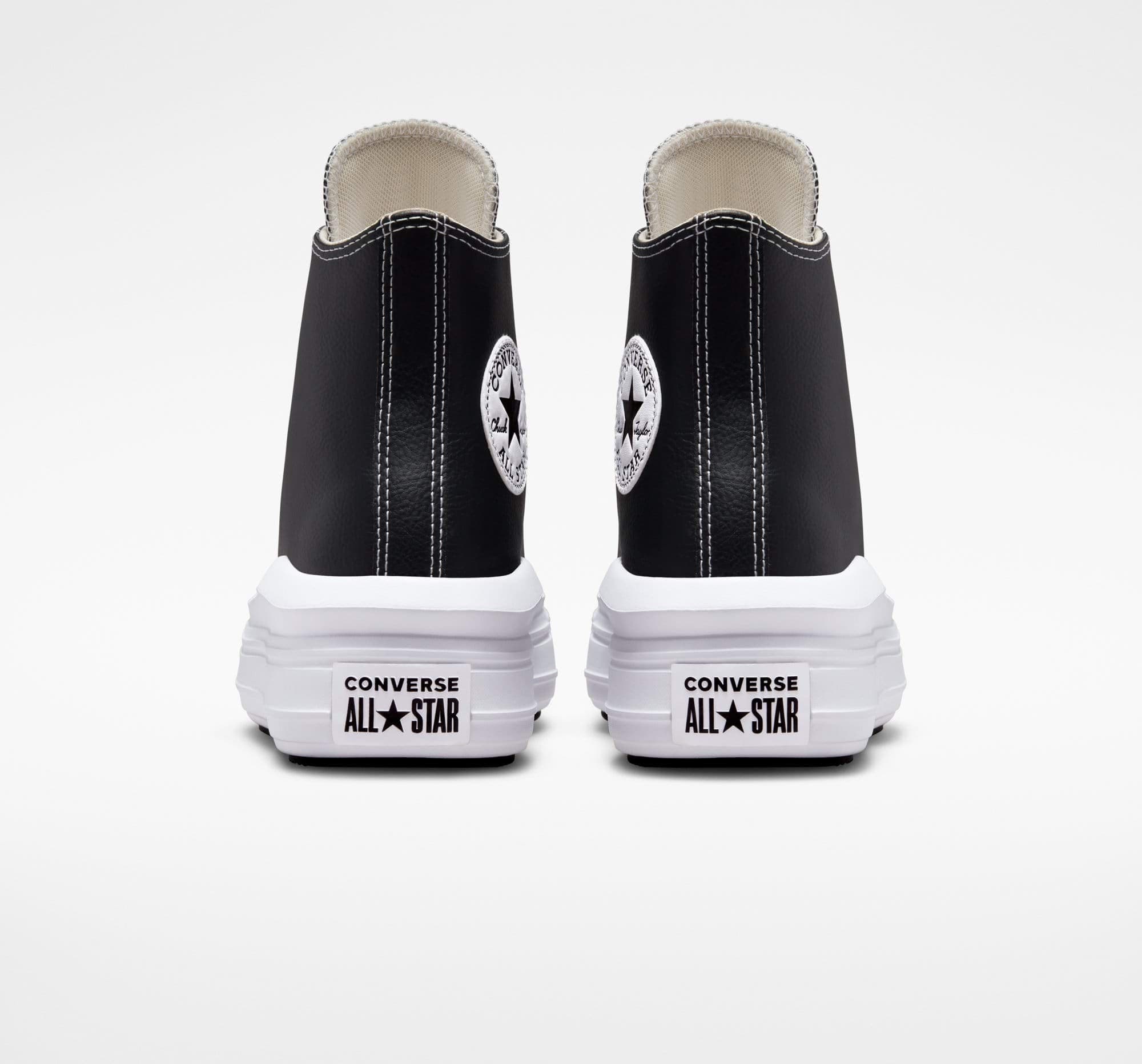 converse CHUCK TAYLOR ALL STAR MOVE PLATFORM FOUNDATIONAL LEATHER Dámské boty EU 36.5 A04294C - náhled 5