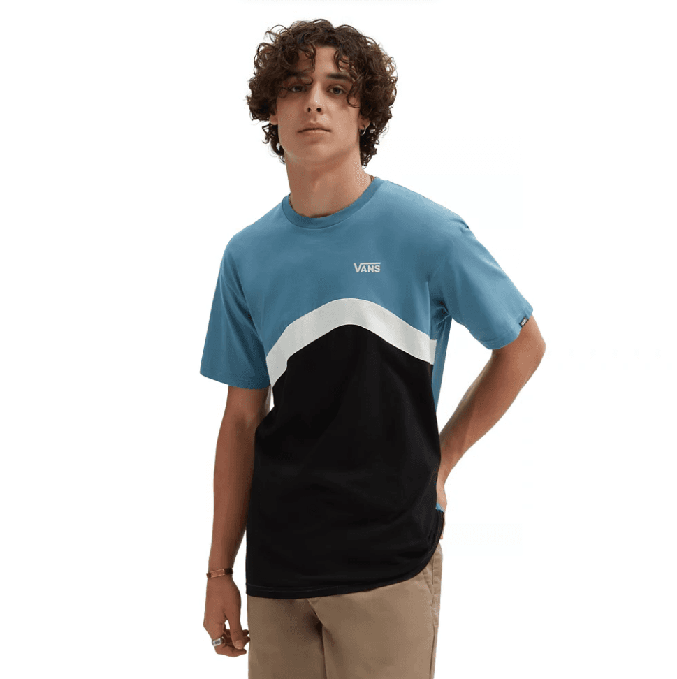 Vans SIDESTRIPE BLOCK SS Pánské tričko US