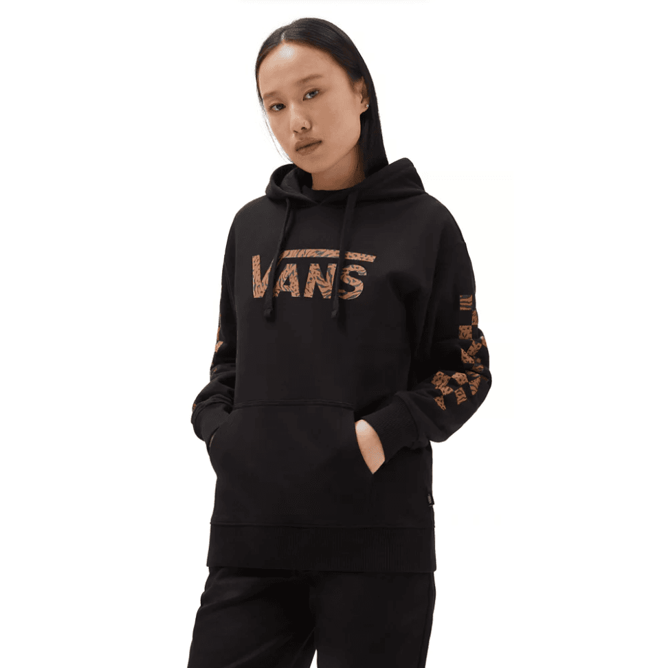 Vans WYLD TANGLE ANIMAL BFF HOODIE Dámská mikina US XS VN000A7FBLK1 - náhled 1