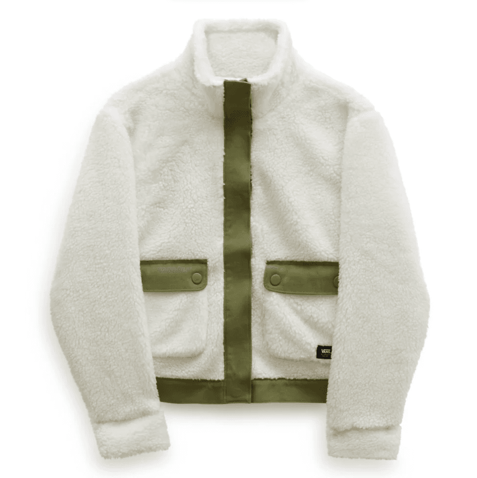 Vans TEVIS SHERPA JACKET Dámská bunda US L VN00075FFS81 - náhled 2
