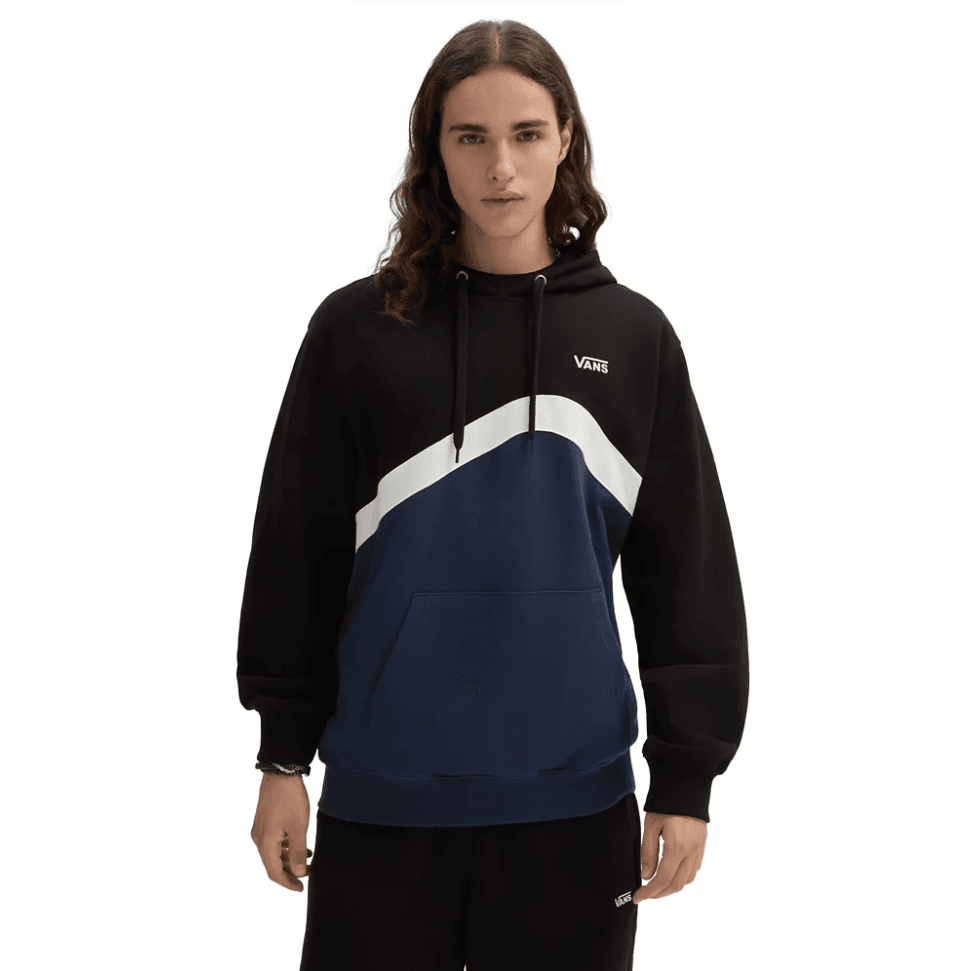 Vans SIDESTRIPE BLOCK PO Pánská mikina US M VN0007FXLKV1 - náhled 3