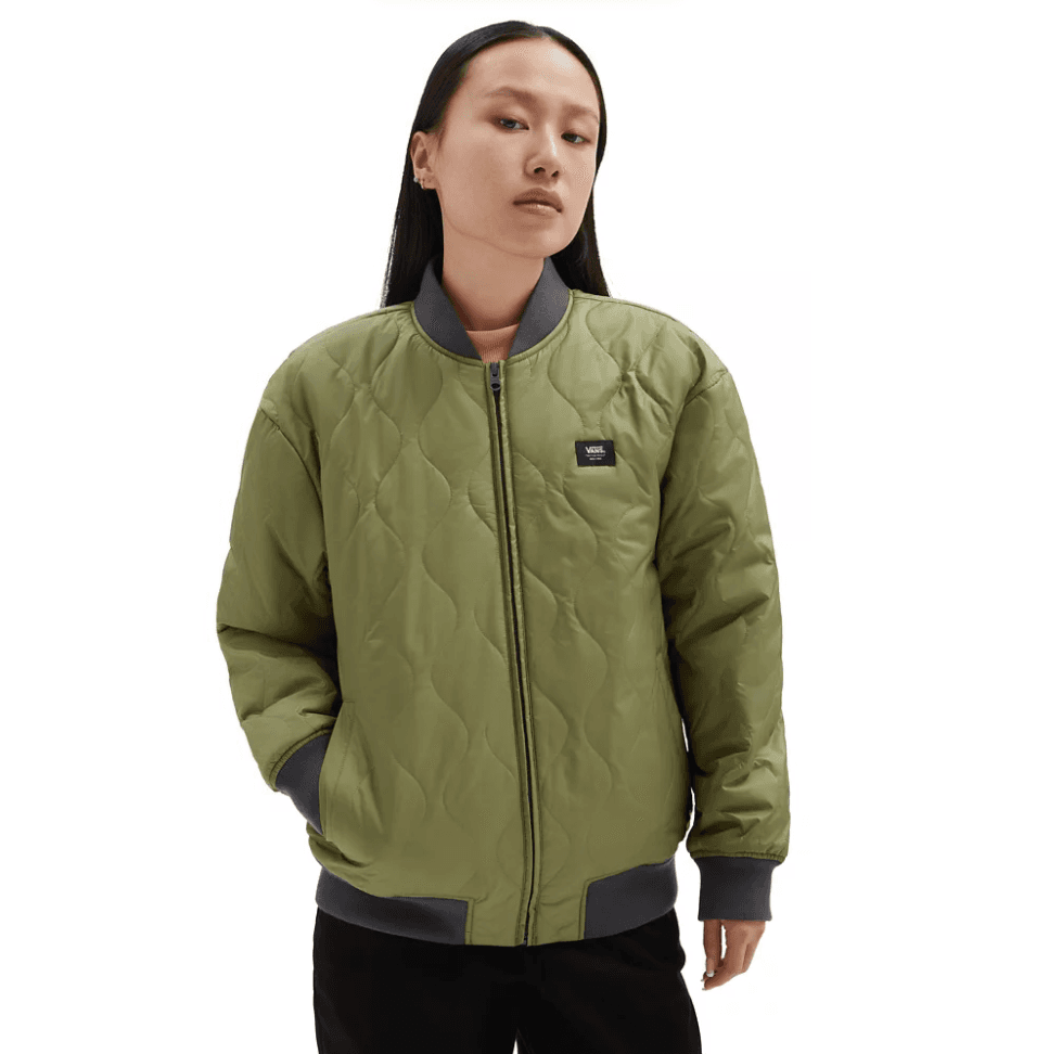 Vans PICKETT BOMBER Dámská bunda US L VN00075EZBF1 - náhled 3
