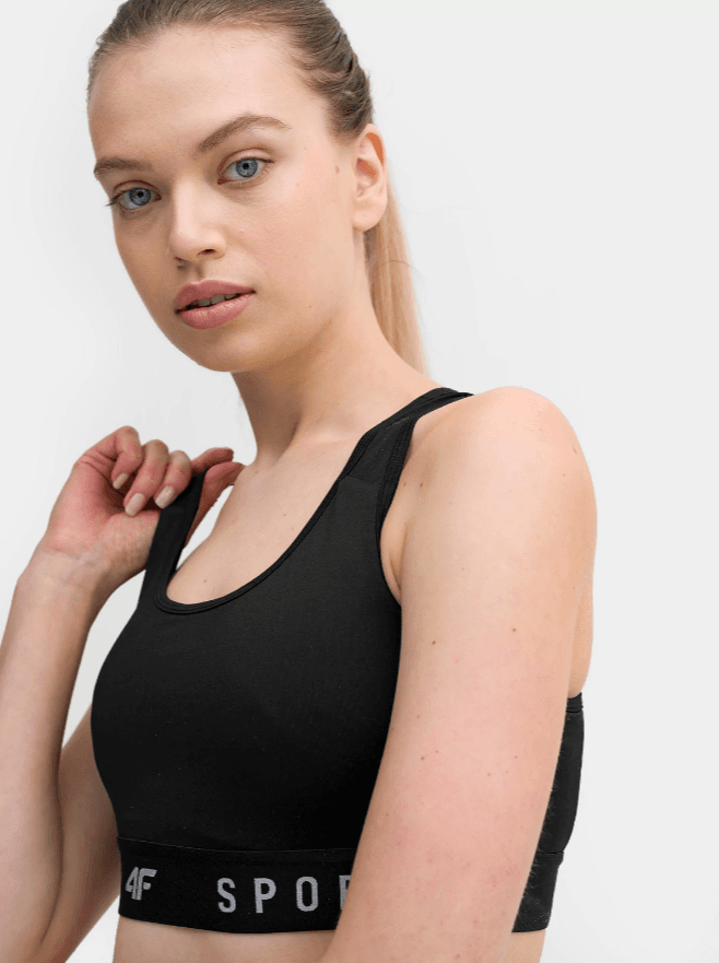 4F 4FSS23USBAF051 DEEP BLACK Sportovní podprsenka US L 4FSS23USBAF051 DEEP BLACK - náhled 5